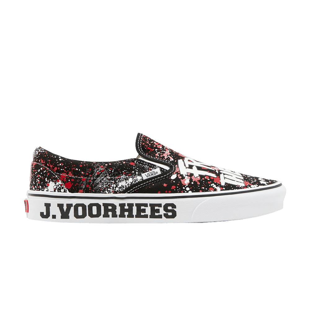 Vans Classic Slip-On Horror Pack Friday the 13th Jason Voorhees