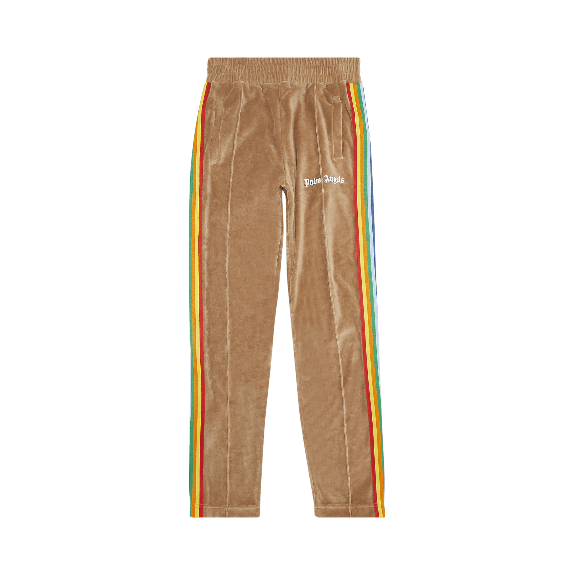 Palm Angels PA Rainbow Chenille Track Pant 'Brown'