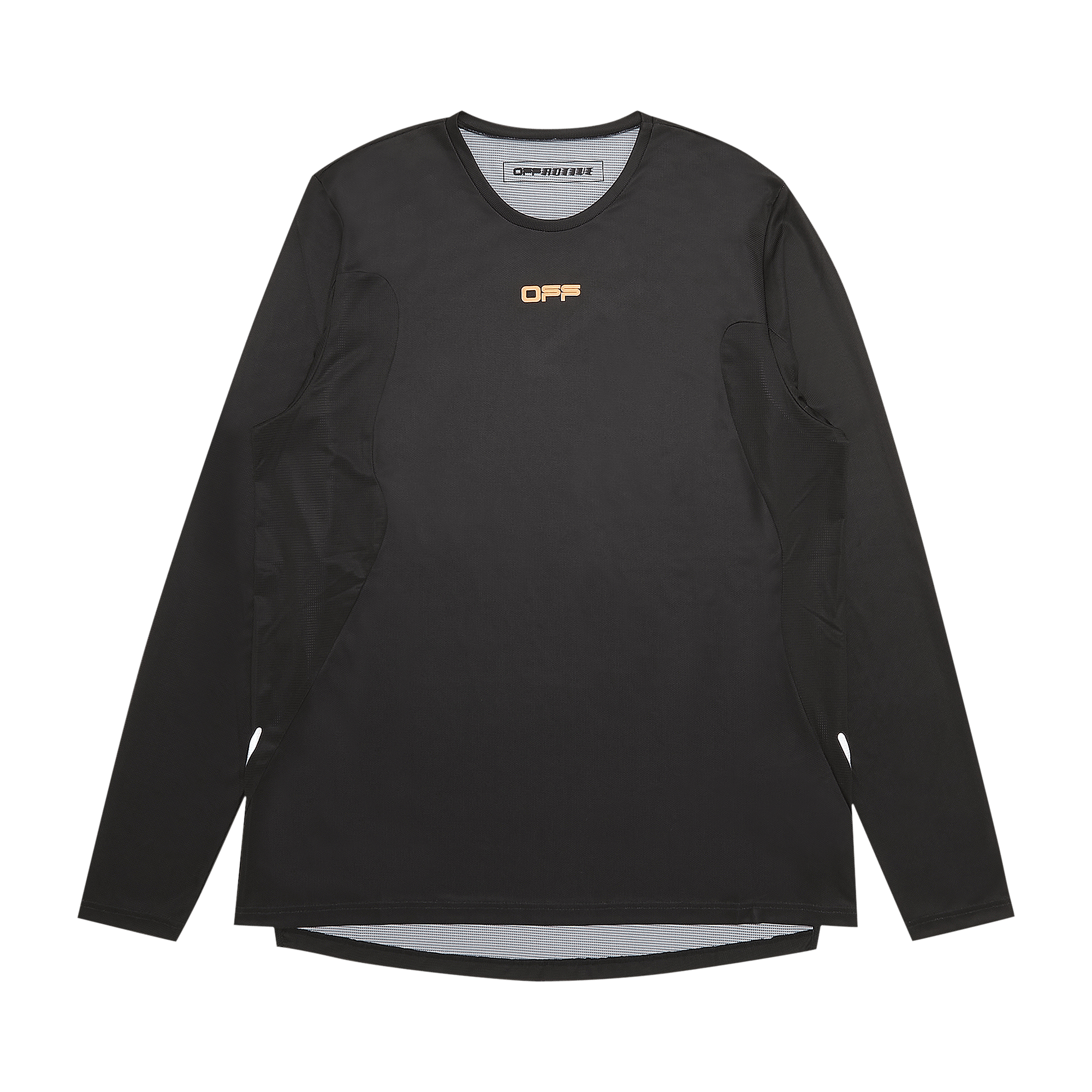 Off-White Active Long-Sleeve Tee 'Black/Orange'