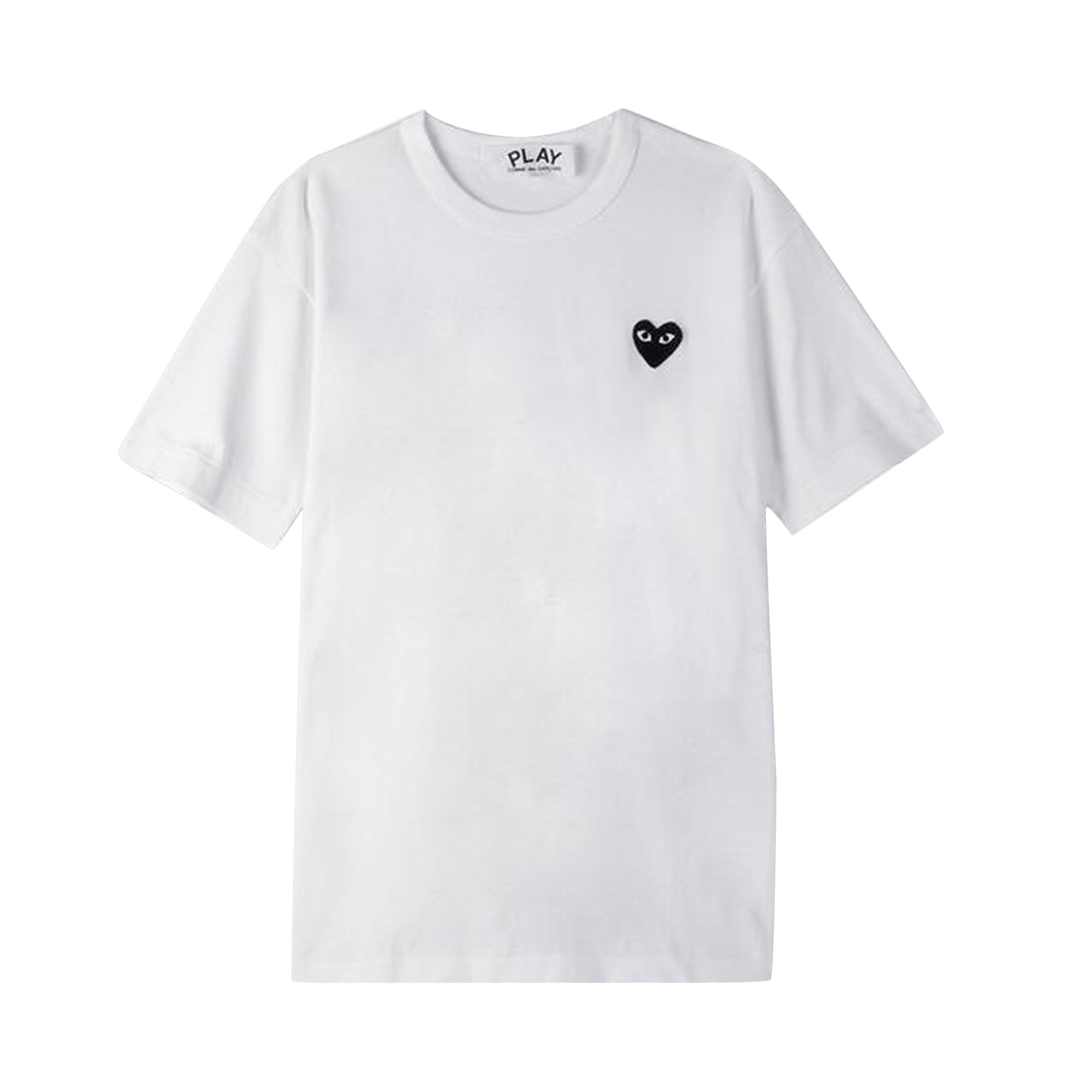 Comme des Garçons PLAY Heart Logo Short-Sleeve T-Shirt 'White'