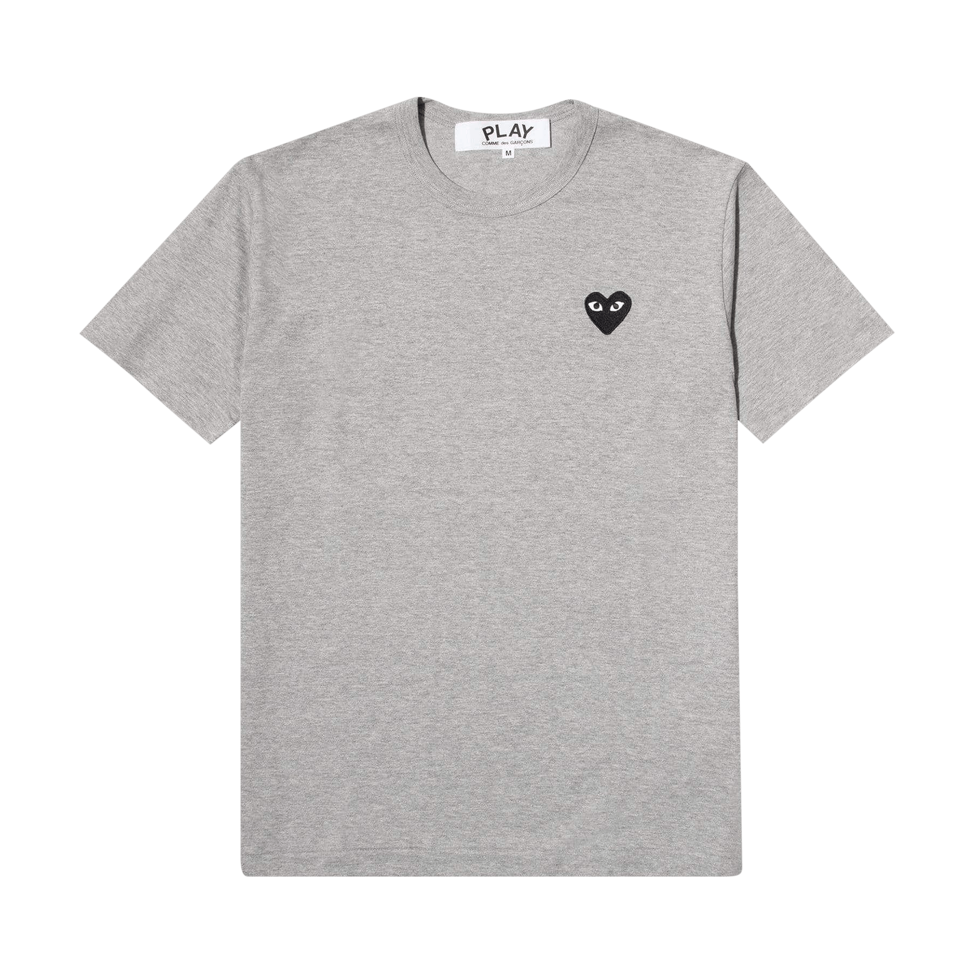 Comme des Garçons Short-Sleeve Play T-Shirt With Black Heart 'Grey'