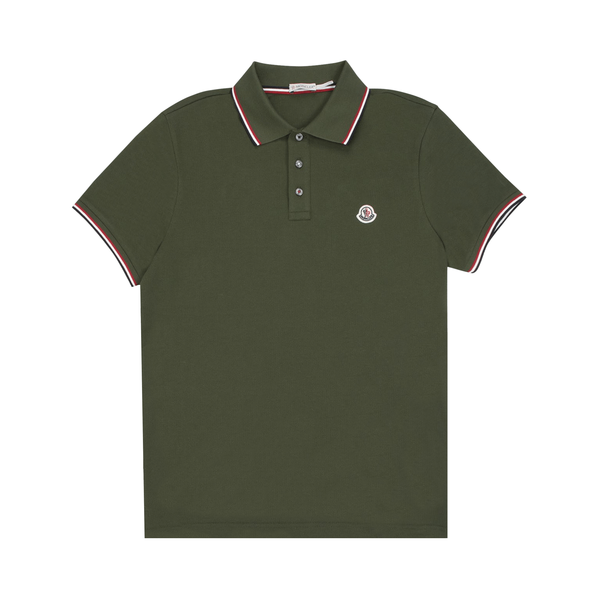 Moncler Polo Shirt 'Olive'