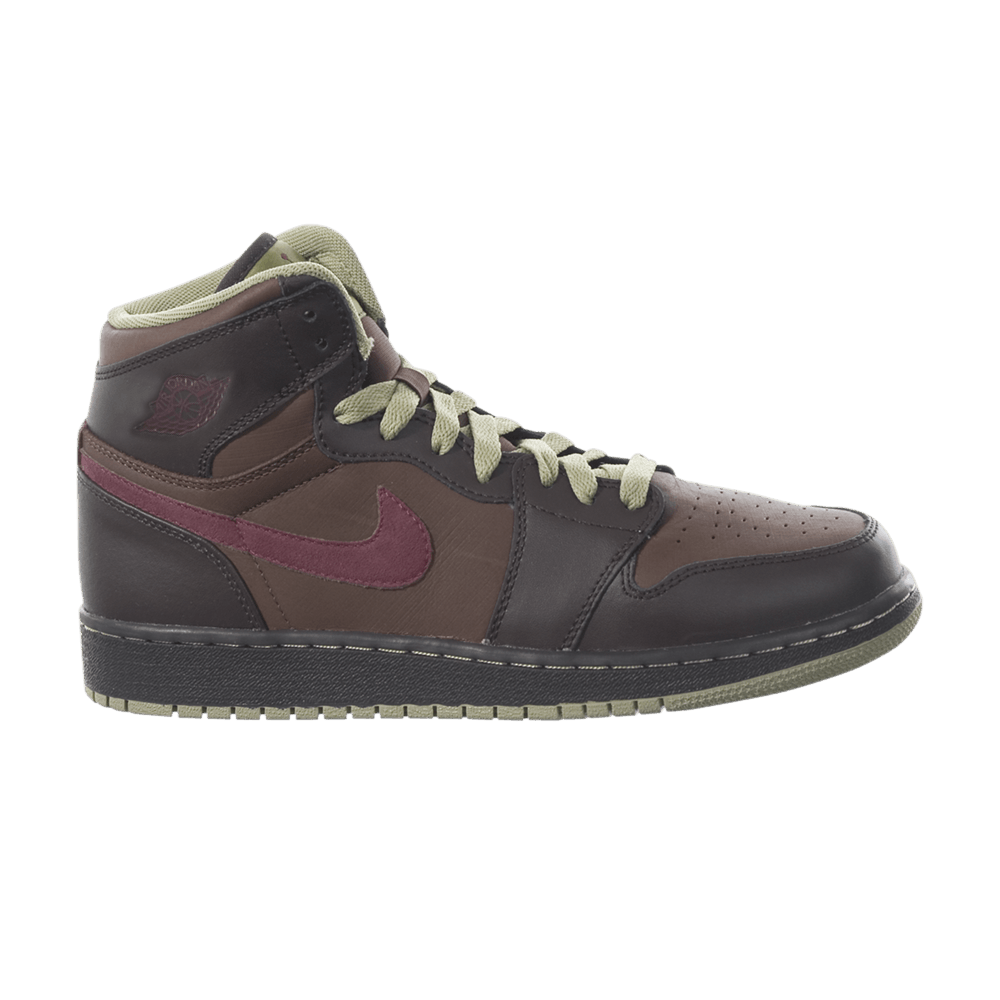 Pre-owned Air Jordan 1 High Retro Gs 'velvet Brown'