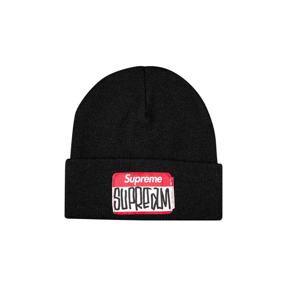 Supreme Gonz Nametag Beanie 'Black'