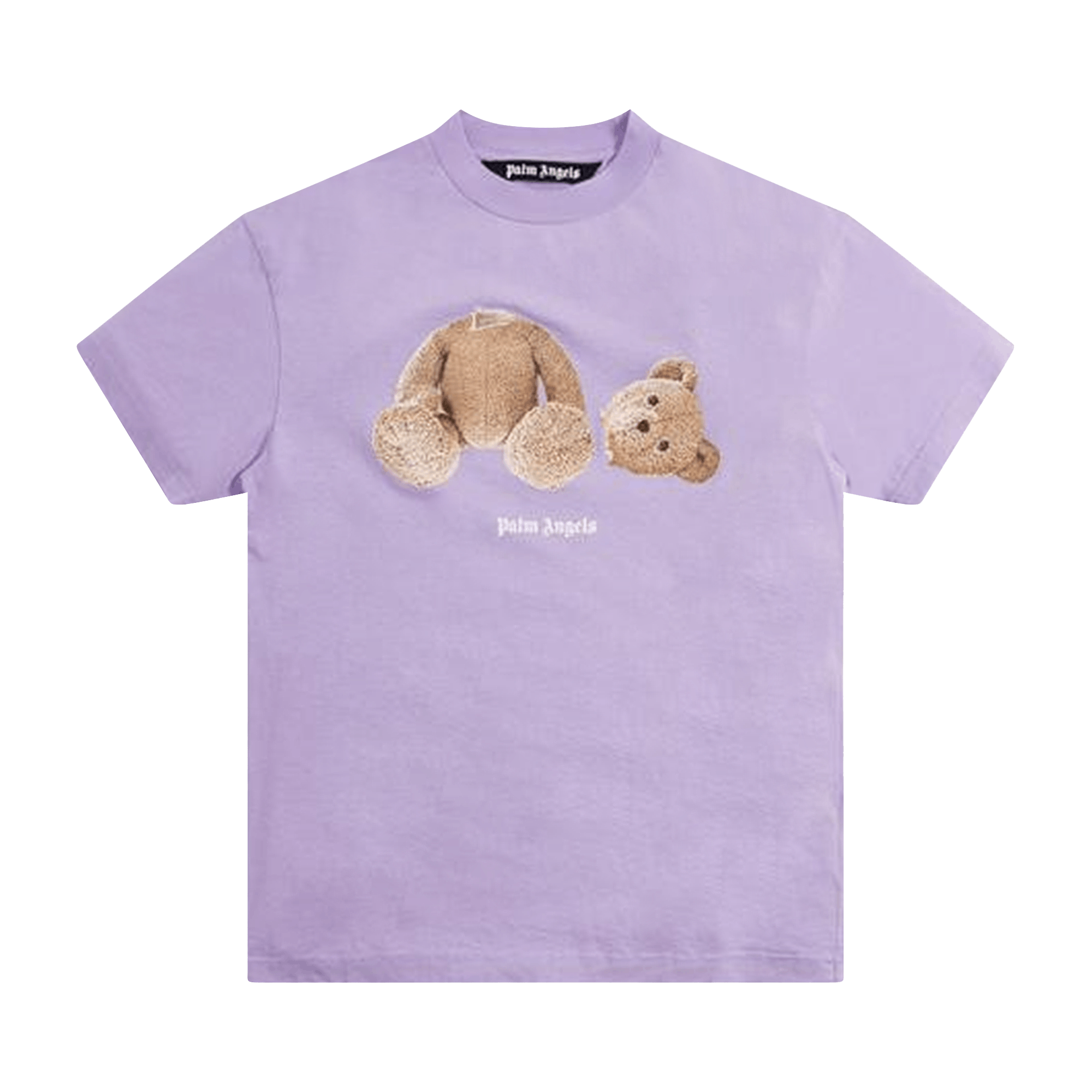 Palm Angels Bear Classic Tee 'Lilac/Brown'