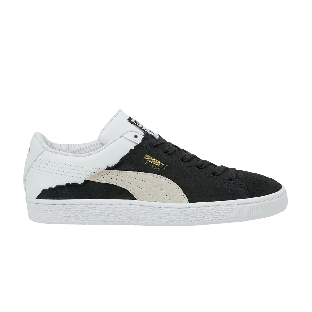 Suede Layers 'Black White'
