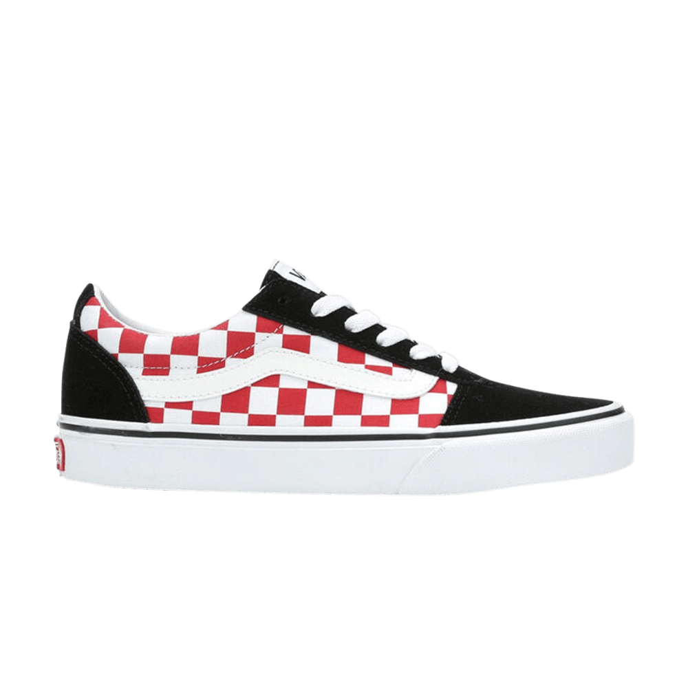Vans Ward 'Checkerboard - Tango Red'
