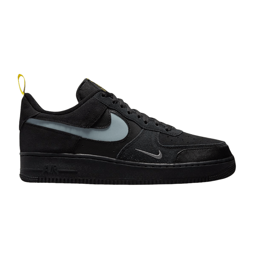Nike Air Force 1 Low GS 'Cut Out Swoosh - Black' - DQ1097-001