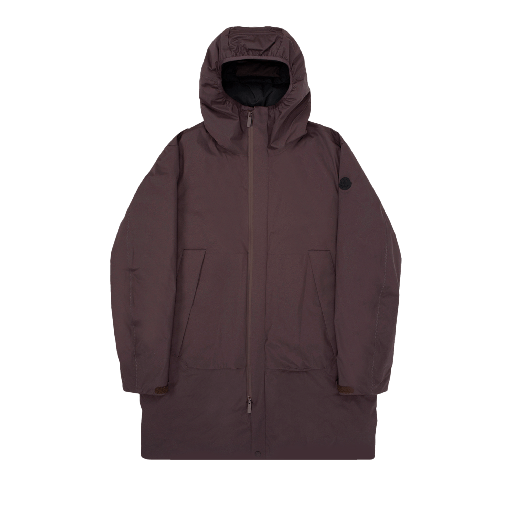 Moncler Lauzier Long Parka Coat 'Brown'