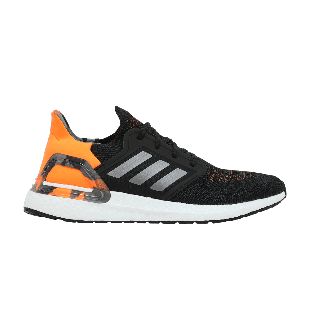 adidas UltraBoost 20 'Black Signal Orange''