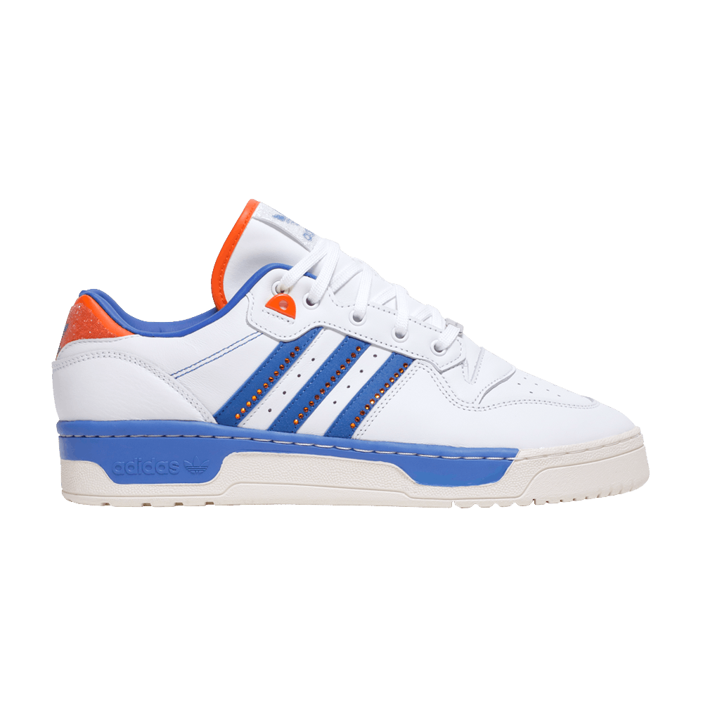 ADIDAS ORIGINALS SWAROVSKI X RIVALRY LOW 'CLOUD WHITE BLUE'