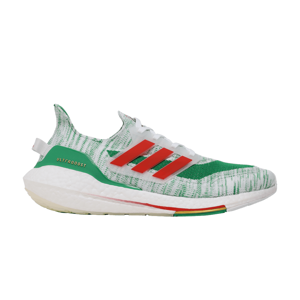 Adidas UltraBoost 21 'White Green'