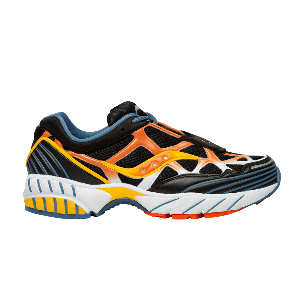 Saucony Grid Web 'Black Orange'