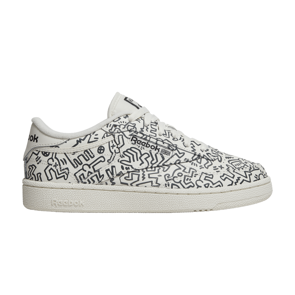 Keith Haring x Reebok Club C 'Dancing Figures Allover Print'