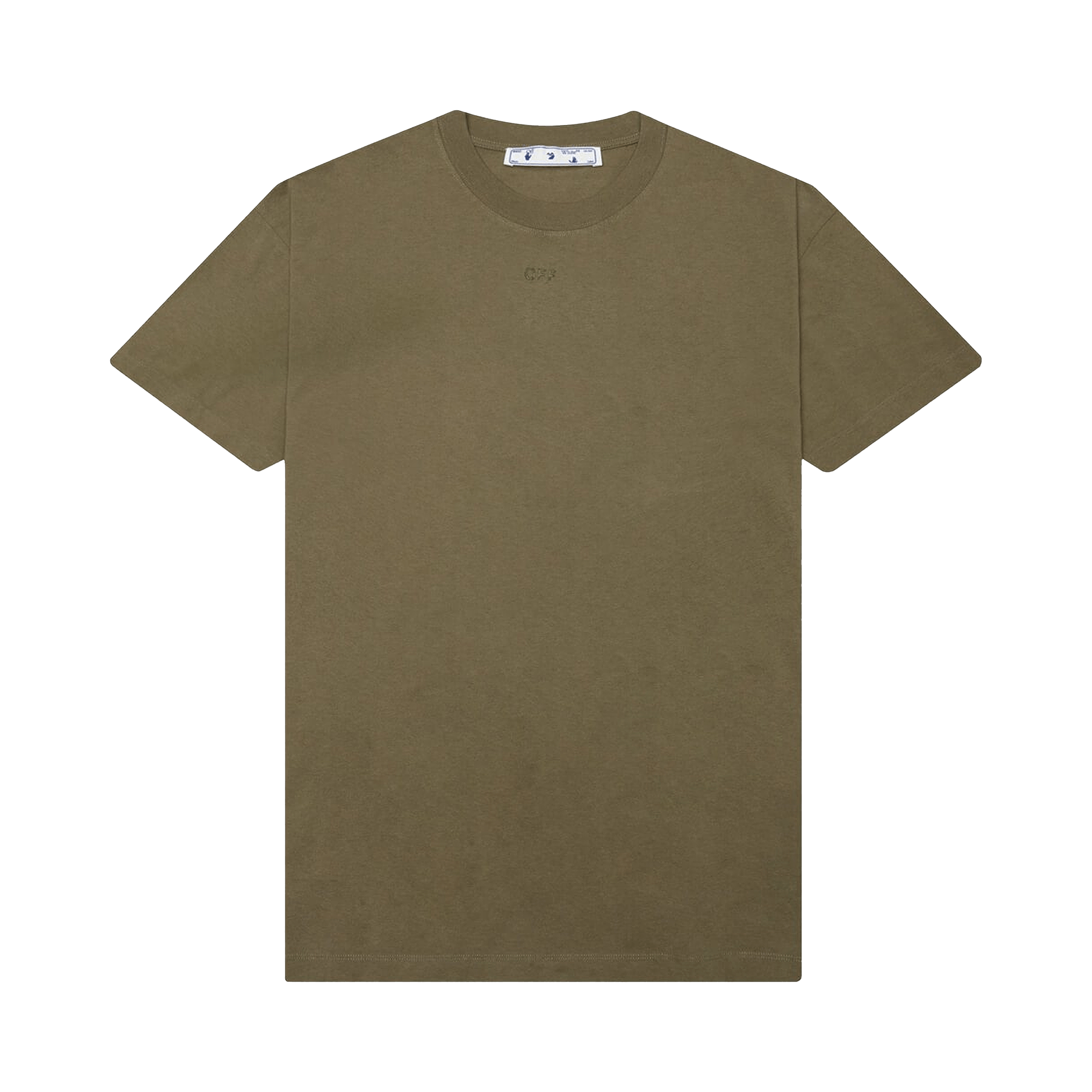 Off-White Rubber Arrows Slim Tee 'Green/Green'