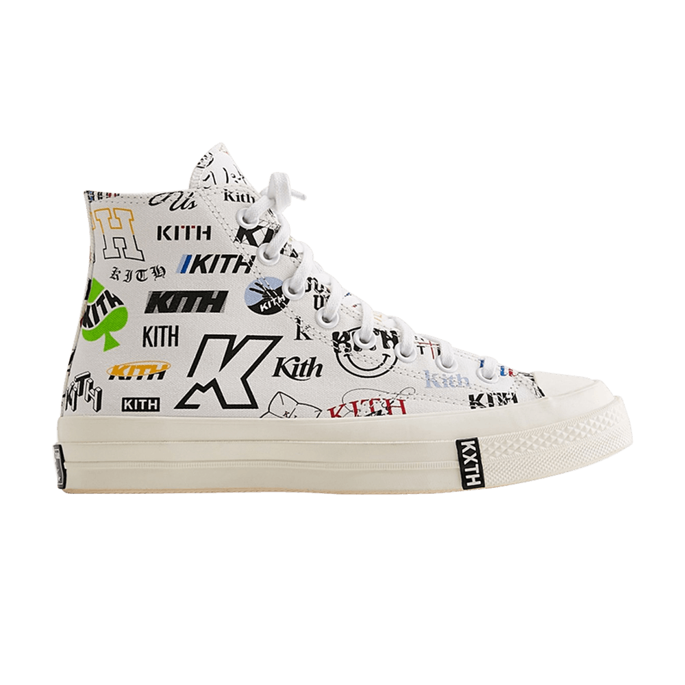 Kith x Chuck 70 High '10th Anniversary - White'