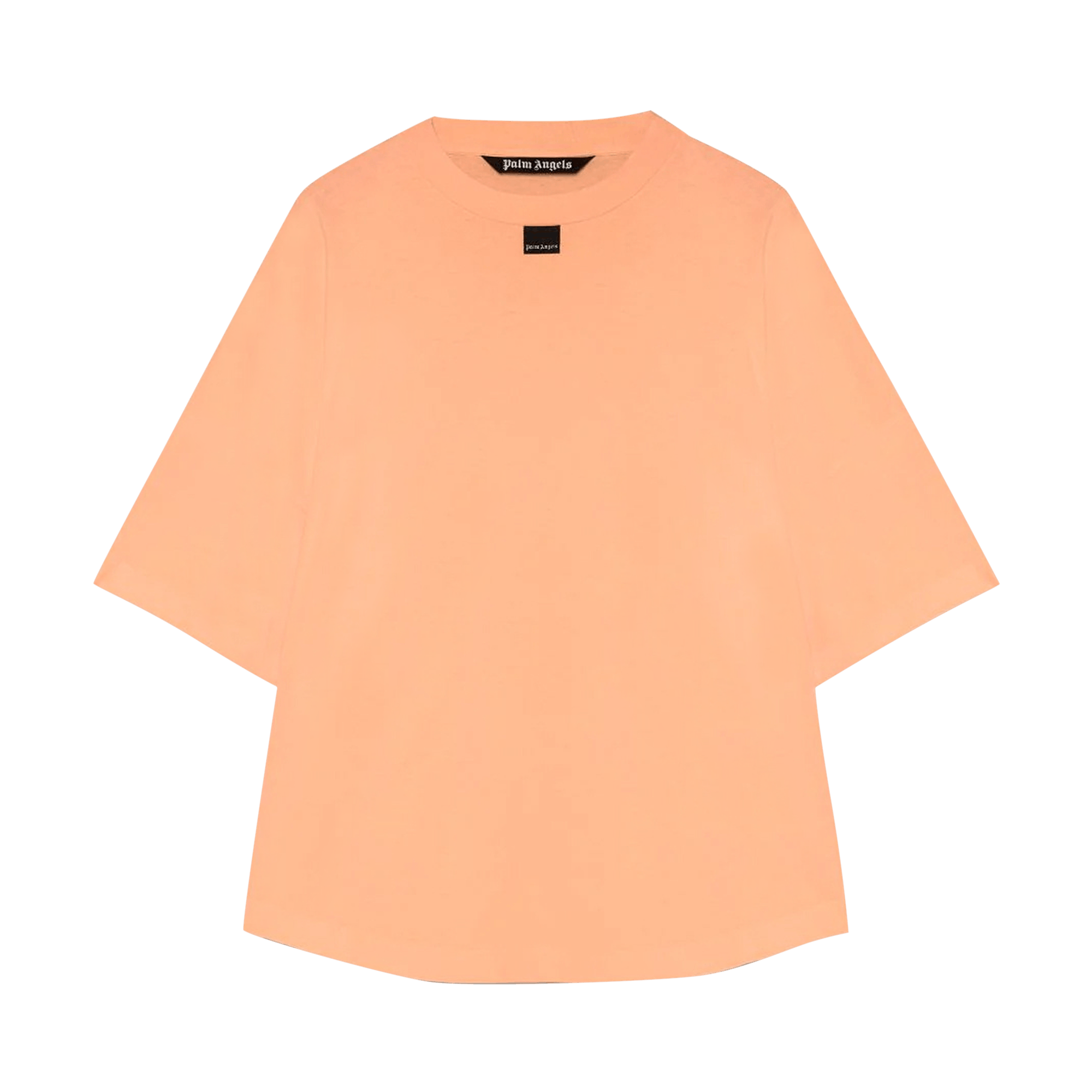 Palm Angels Blurred Logo Over Tee 'Orange'
