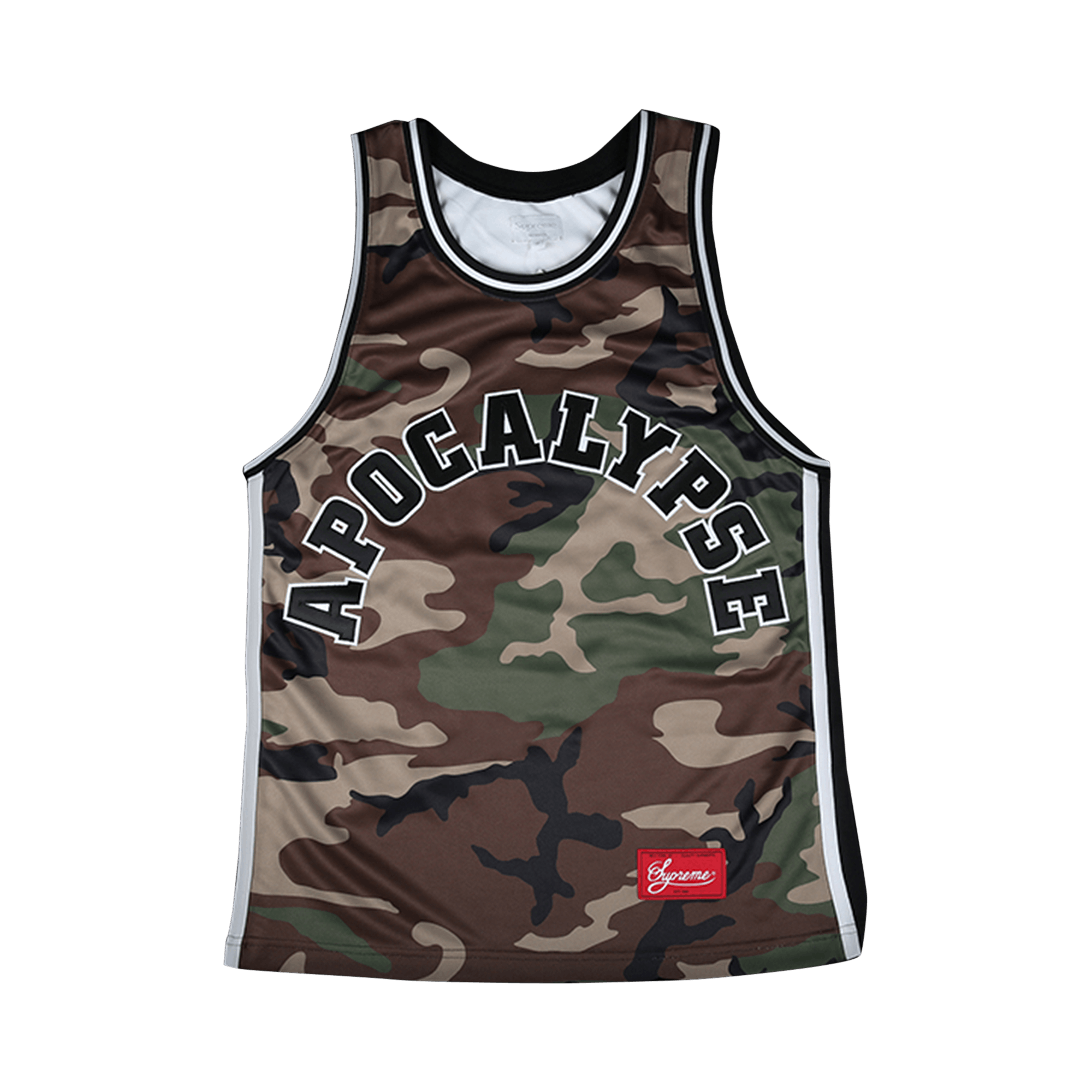 Supreme Apocalypse Basketball Jersey 'Woodland Camo'
