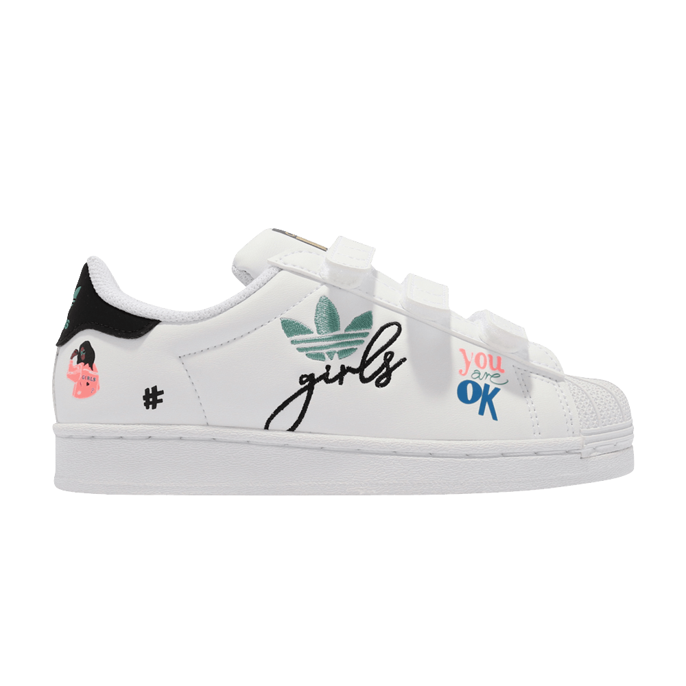 Adidas Superstar Pure Little Kid 'Self Love'