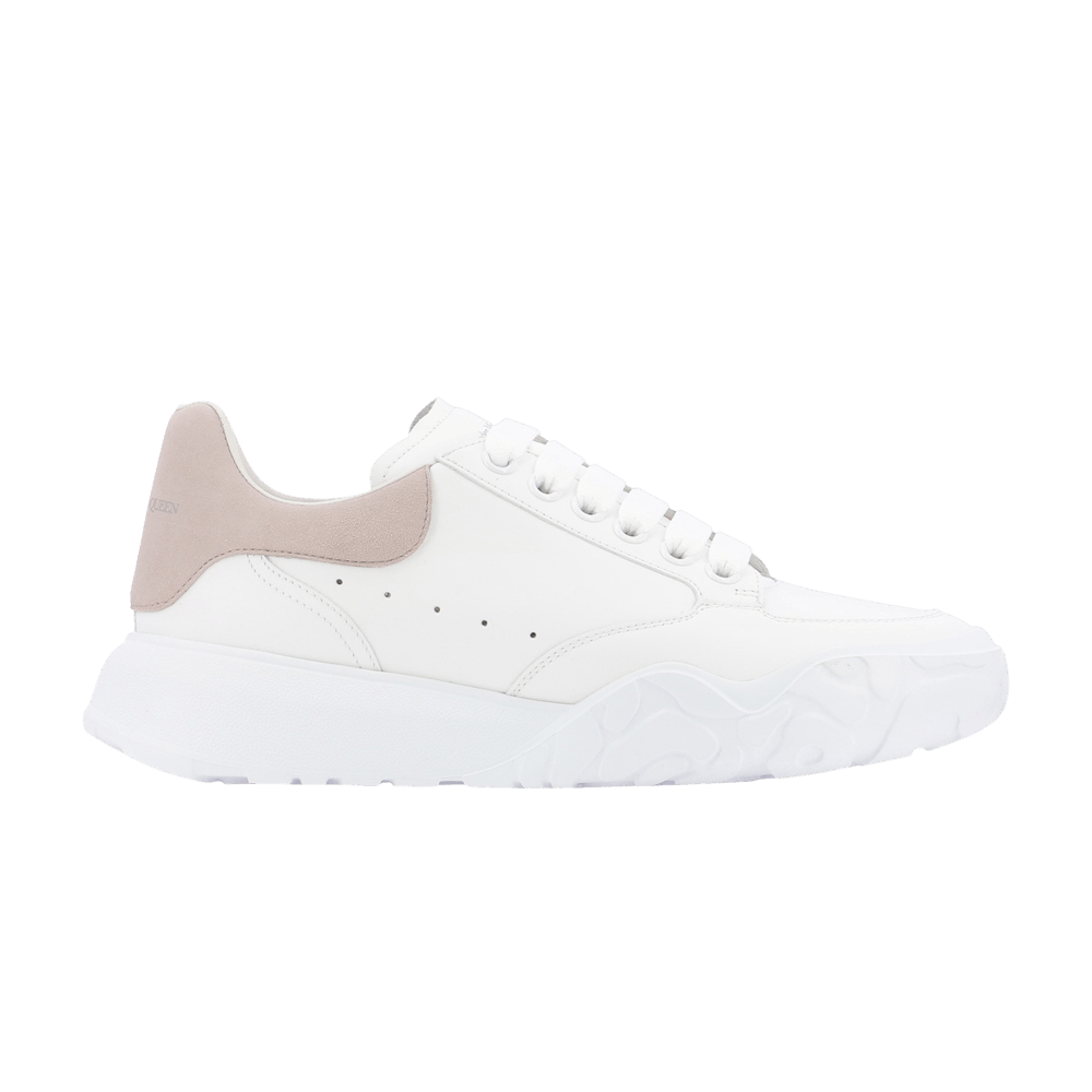 Alexander McQueen Wmns Oversized Court Trainer 'White Patchouli'