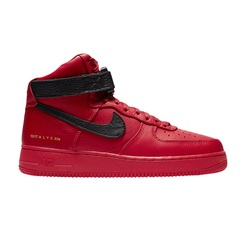Nike Air Force 1 High 1017 ALYX 9SM Red Black