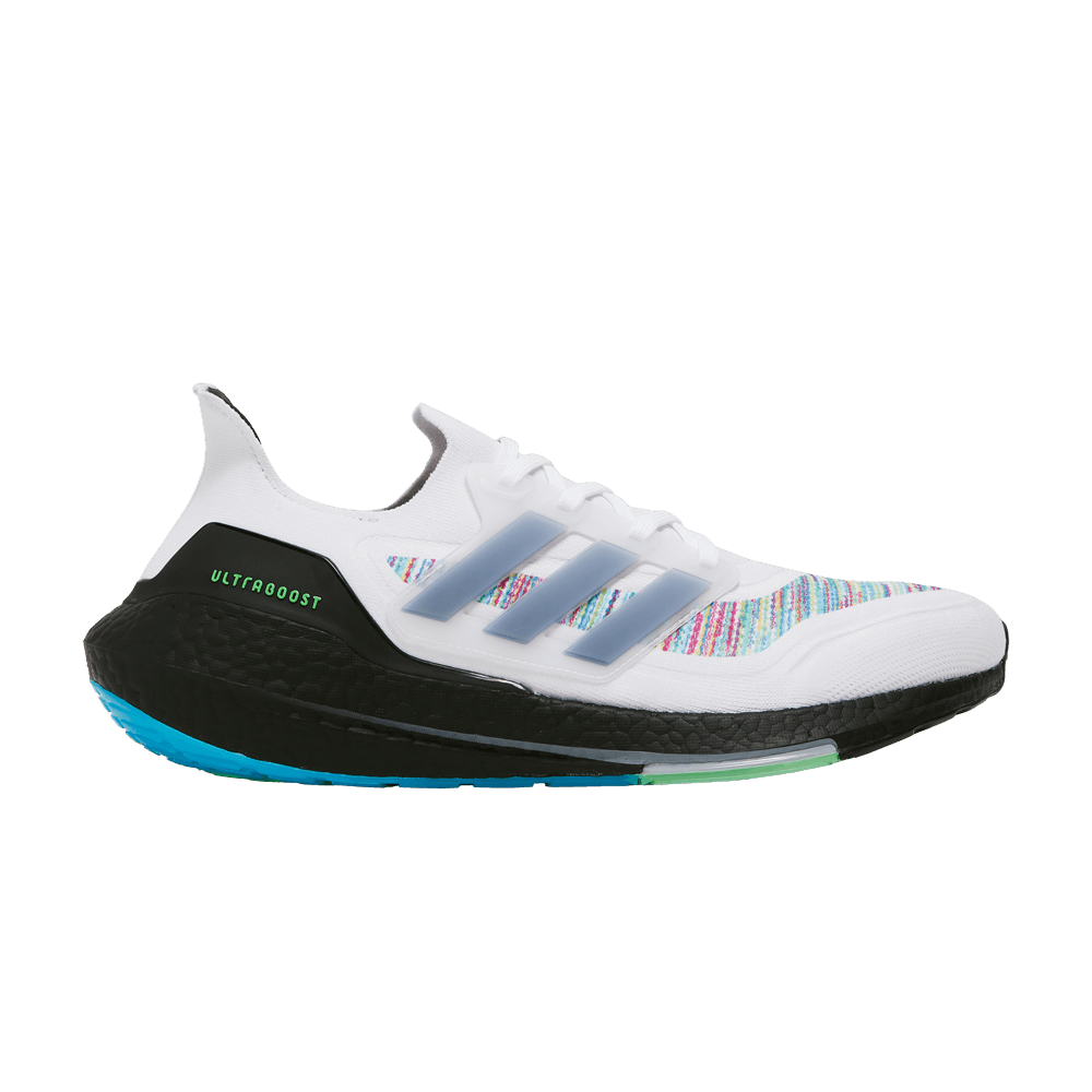 adidas UltraBoost 21 'White Screaming Green'