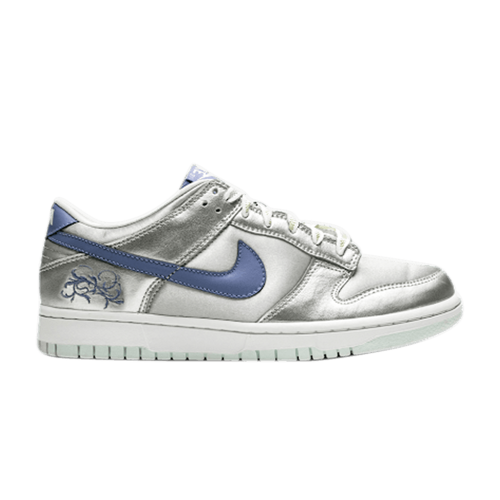 Nike Dunk Low GS 'Metallic Silver Floral'