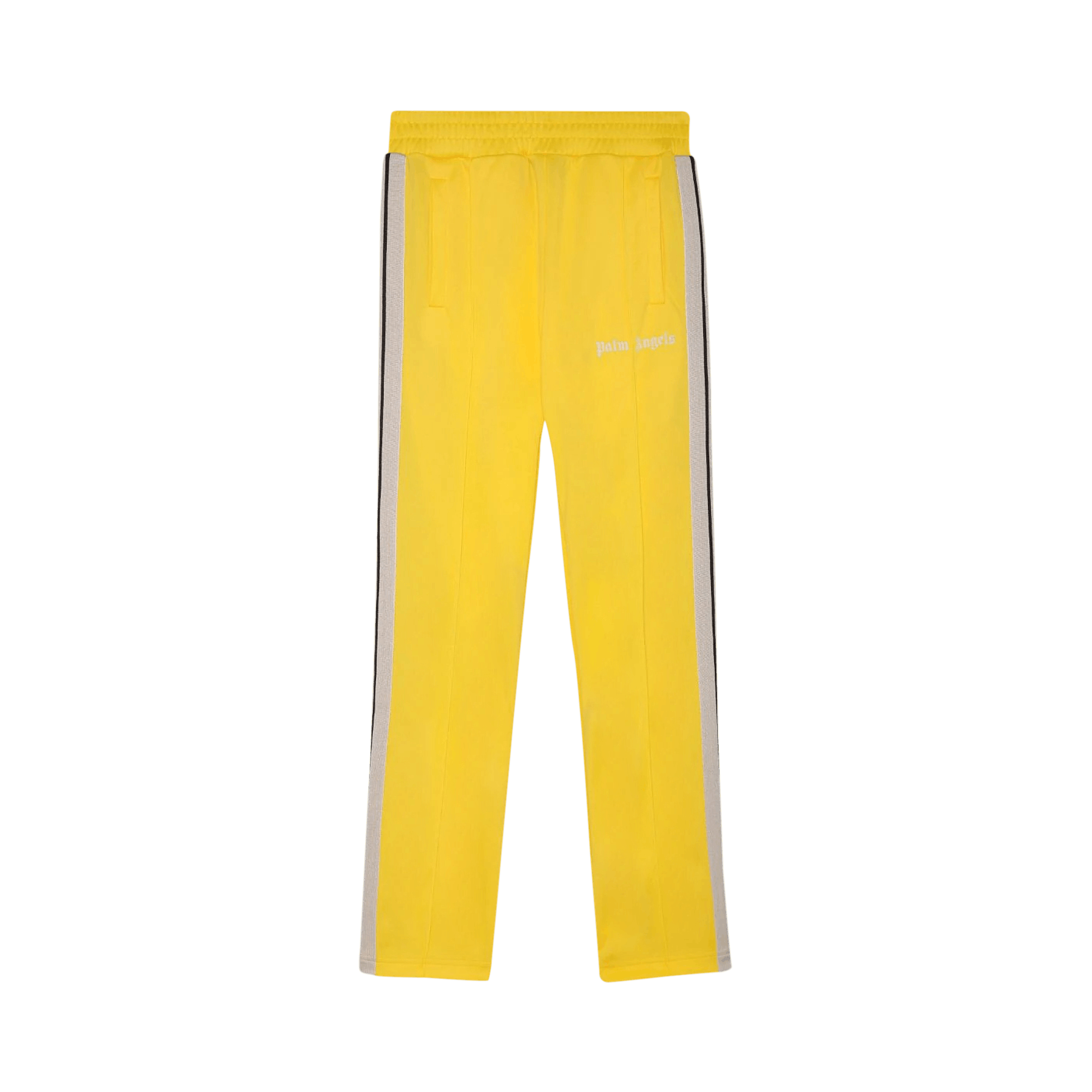 Palm Angels Classic Track Pants 'Yellow/White'