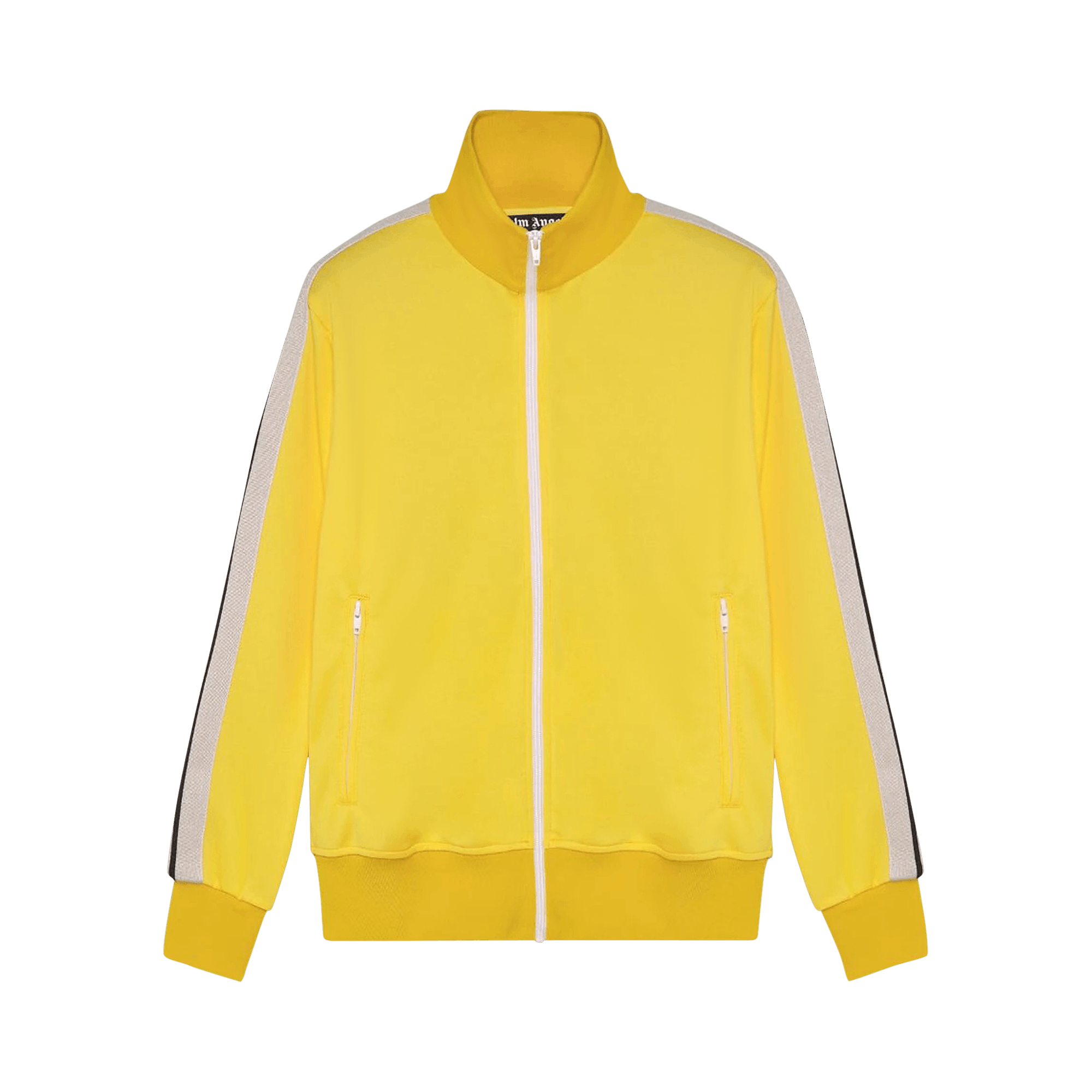 Palm Angels Classic Track Jacket 'Yellow/White'