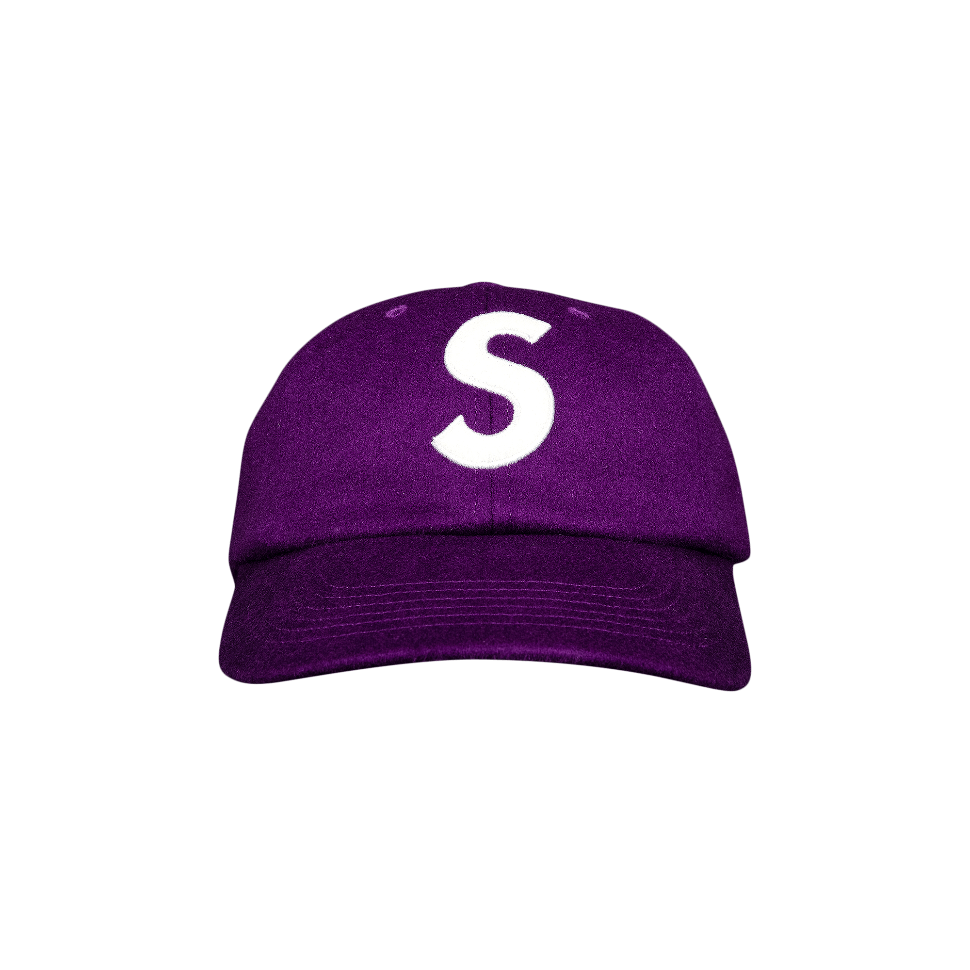 Supreme Wool S Logo 6-Panel 'Purple'