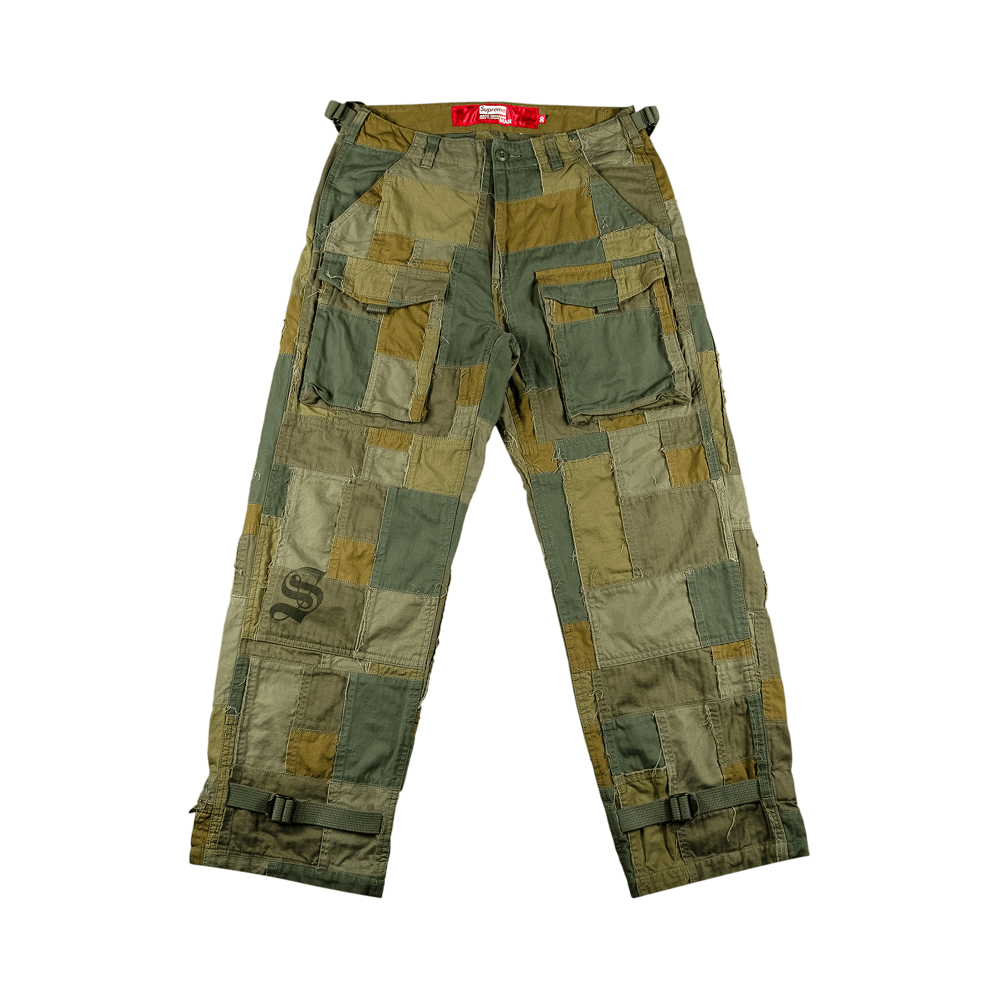Supreme x Junya Watanabe x Comme des Garçons MAN Patchwork Cargo Pant 'Olive'