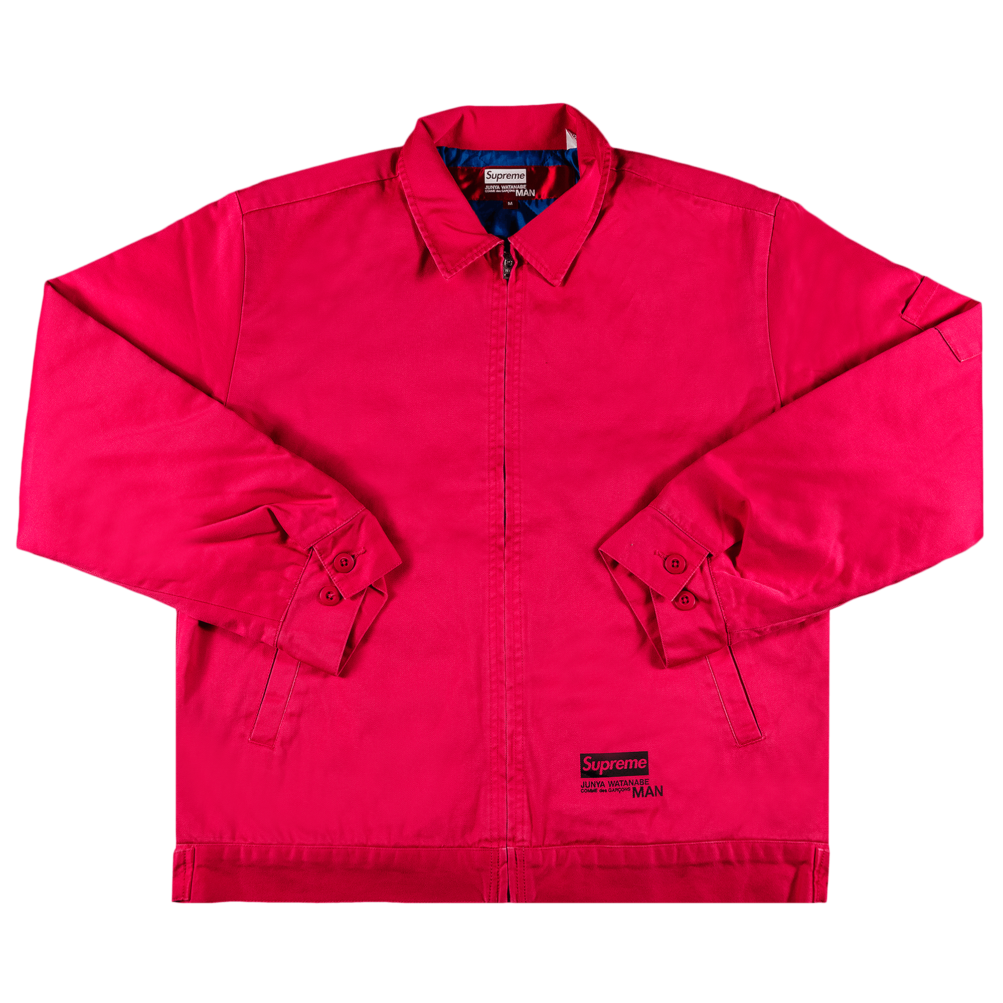 Supreme x Junya Watanabe x Comme des Garçons MAN Printed Work Jacket 'Bright Pink'