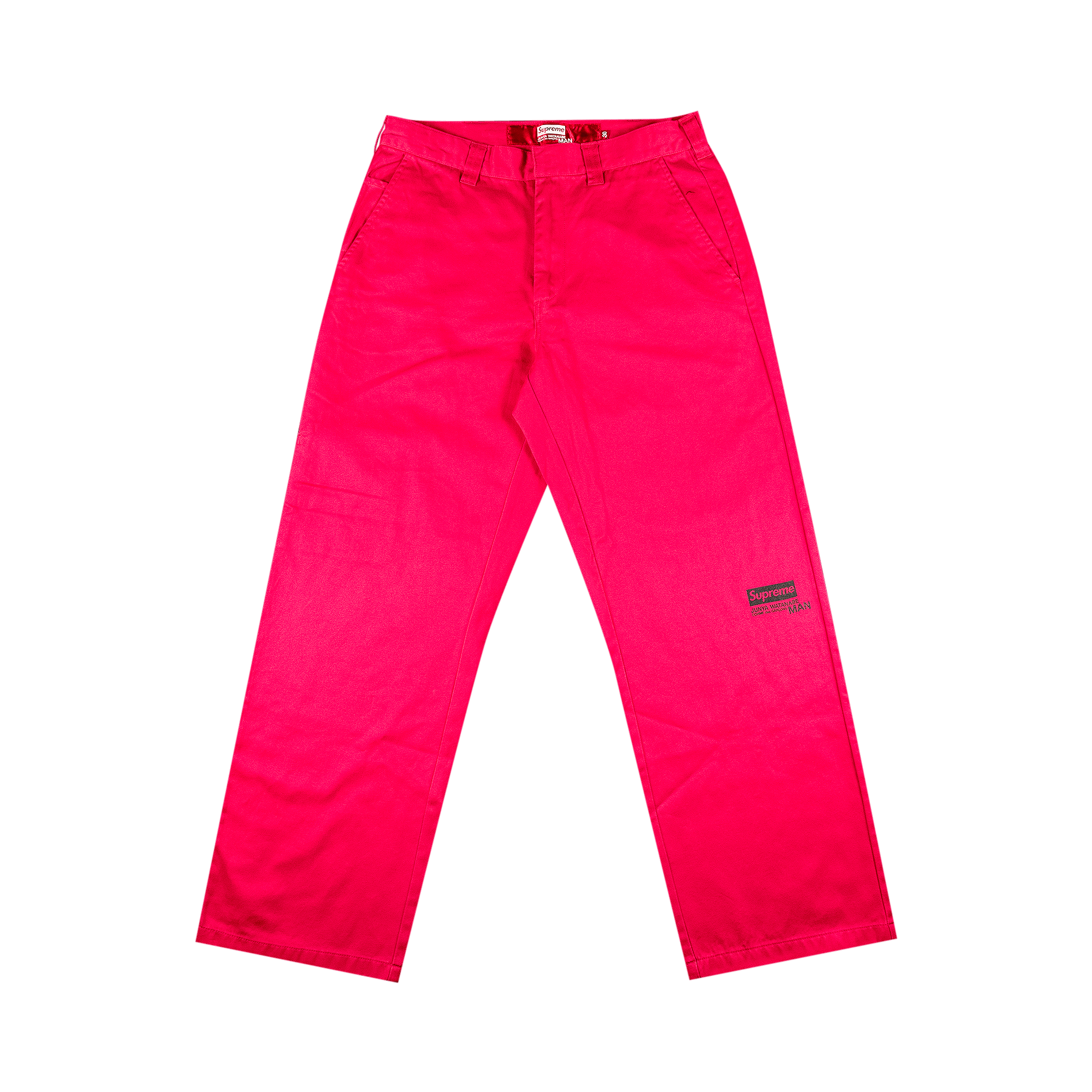 Supreme x Junya Watanabe x Comme des Garçons MAN Printed Work Pant 'Bright Pink'