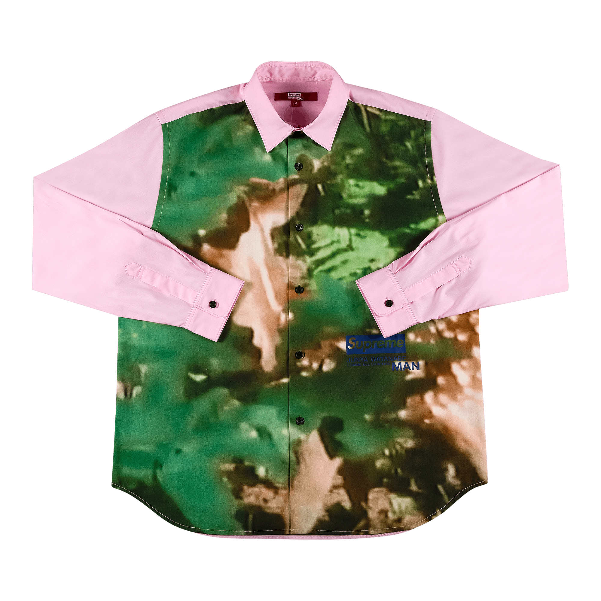 Supreme x Junya Watanabe x Comme des Garçons MAN Nature Shirt 'Pink'