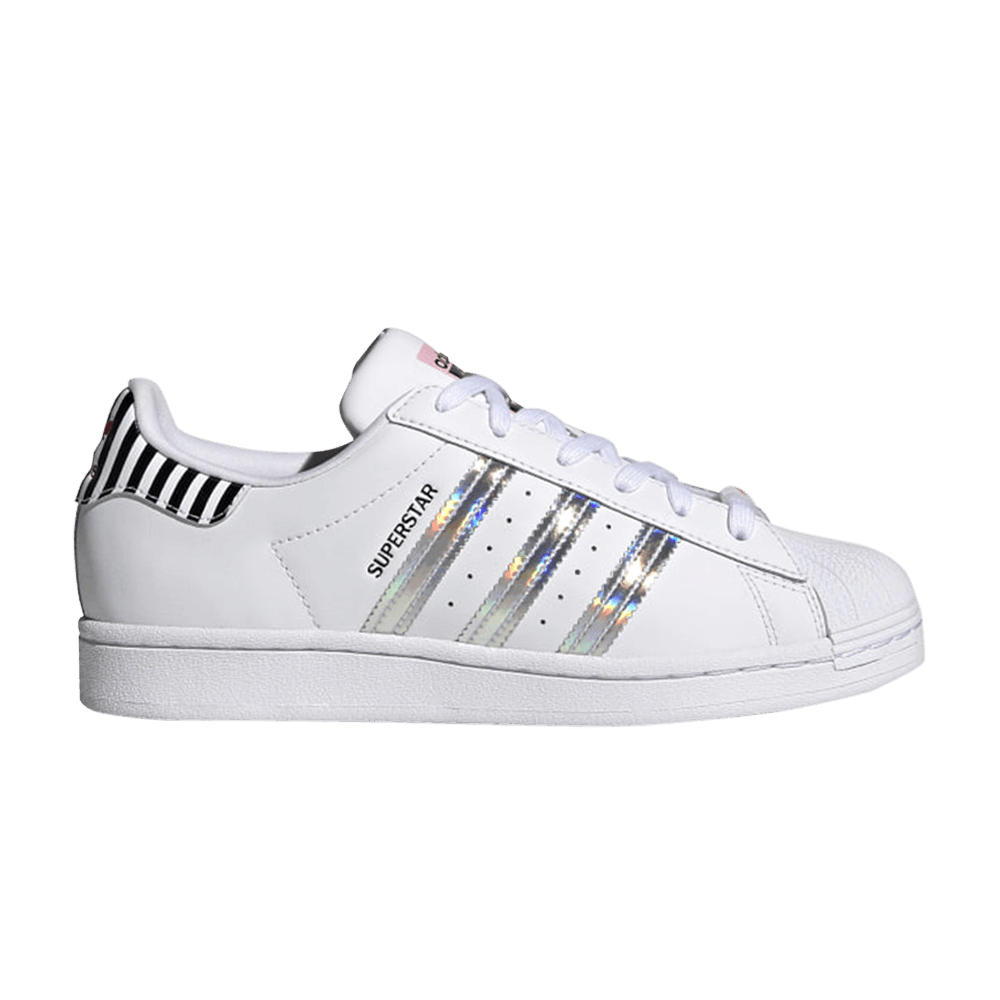 Pre-owned Adidas Originals Wmns Superstar 'white Iridescent'