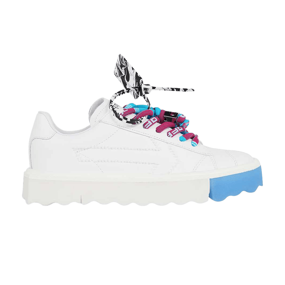 Off-White Wmns Sponge Sneakers 'White Blue'