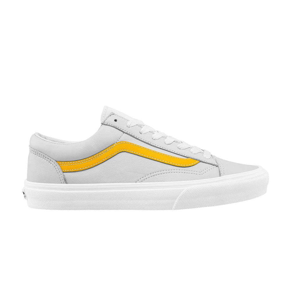 Vans Style 36 'Leather Pop - Spectra Yellow' - VN0A54F6A6A