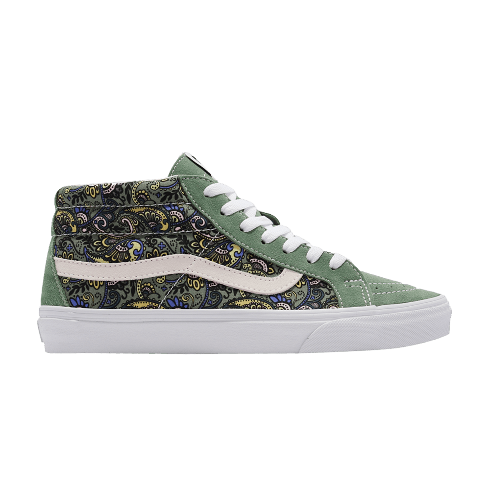 Vans Sk8-Mid Reissue 'Paisley - Hedge Green'