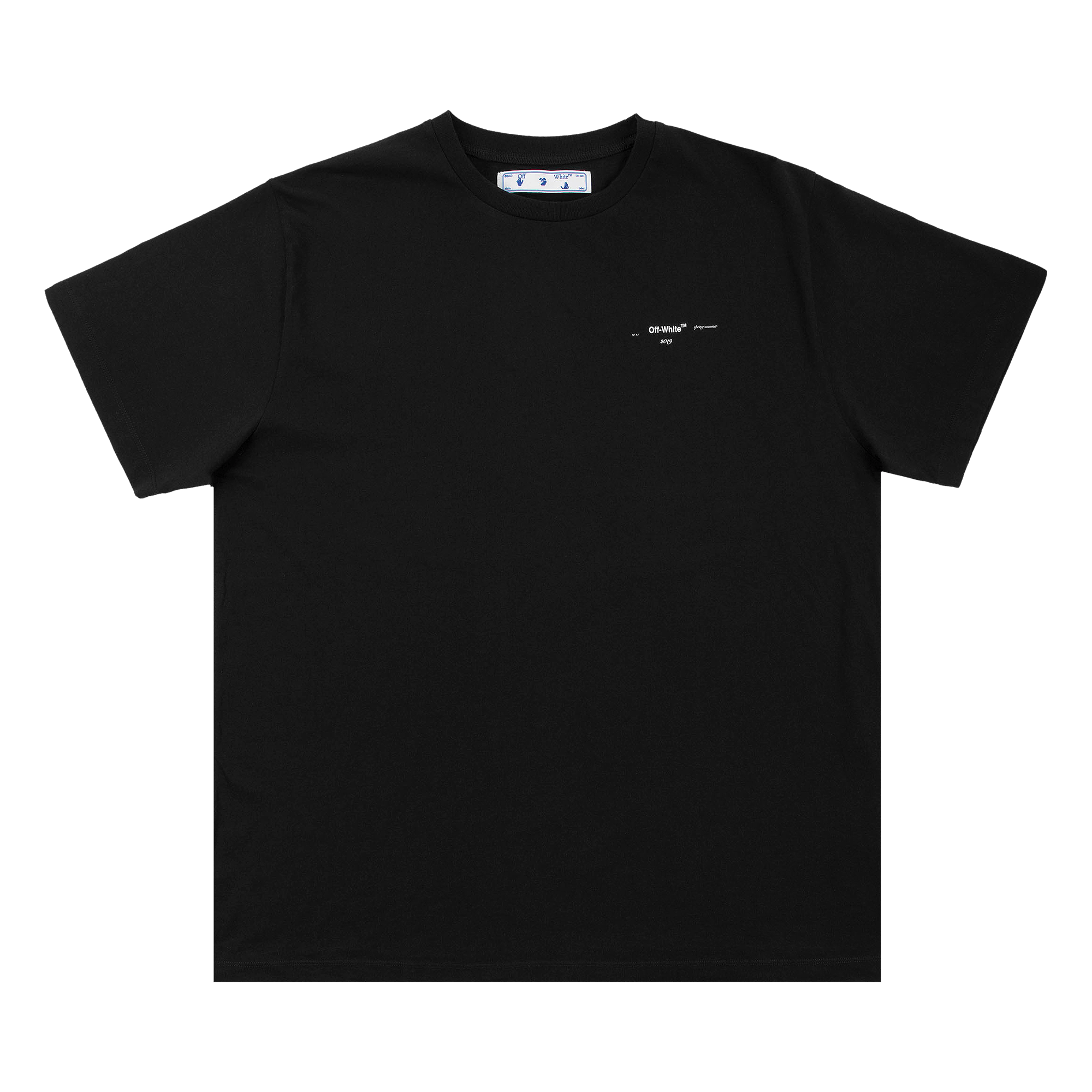 Off-White Colour Painting Diagonals Arrows Tee 'Black'