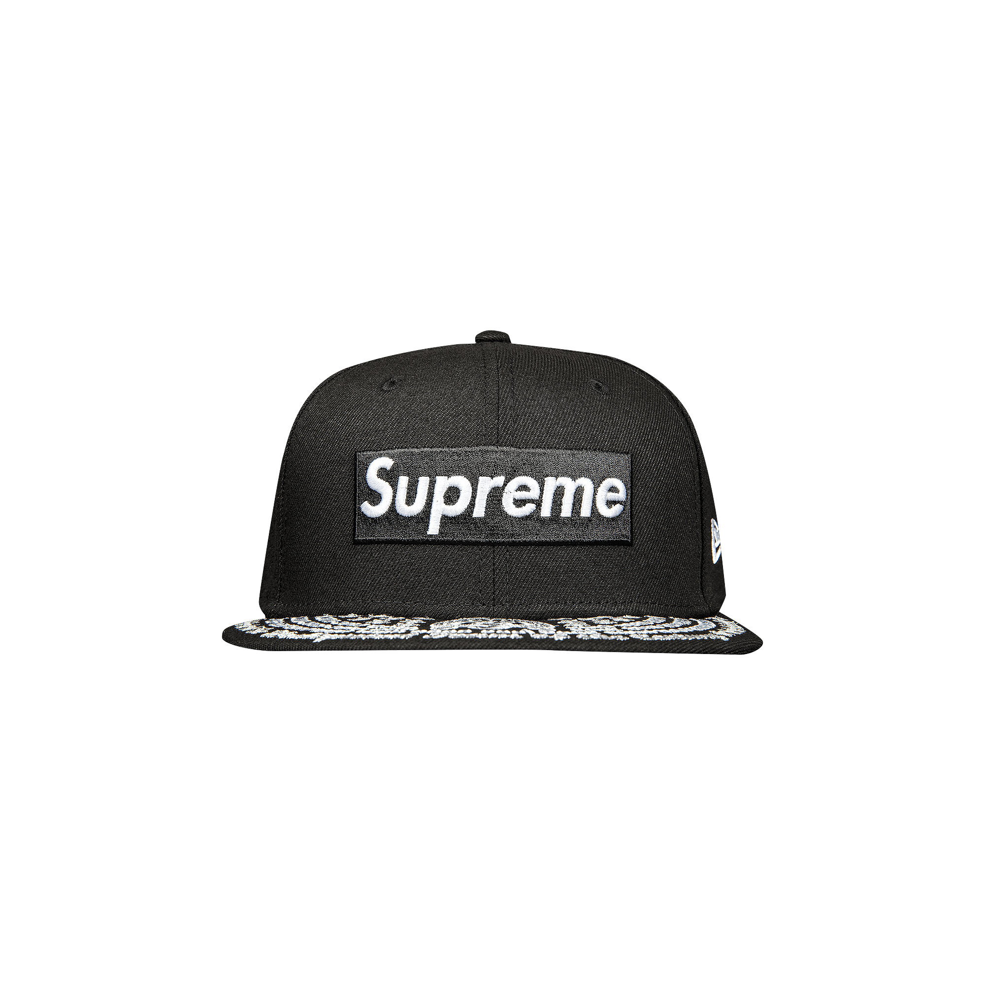 Supreme Undisputed Box Logo New Era 'Black'