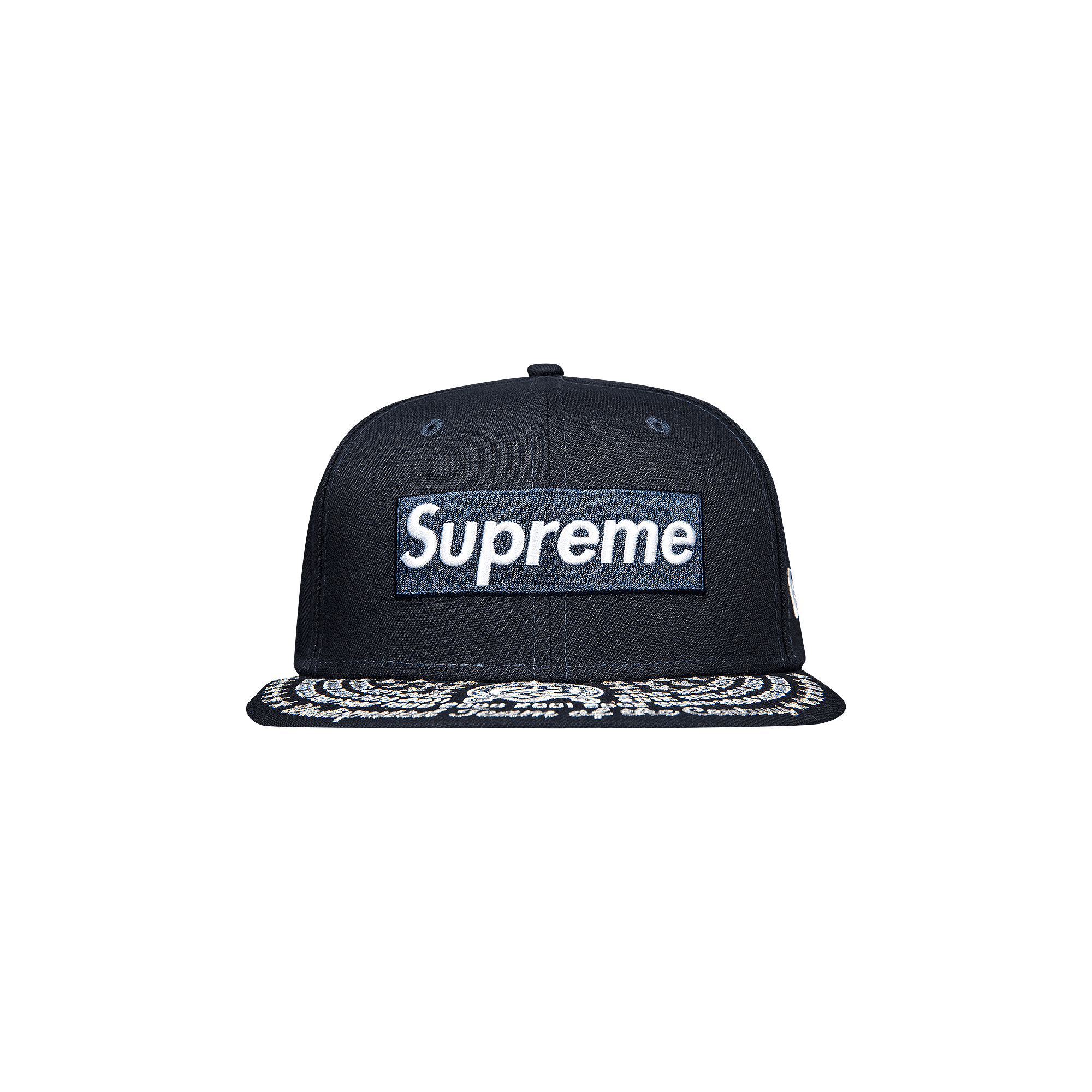 Supreme Undisputed Box Logo New Era 'Navy'