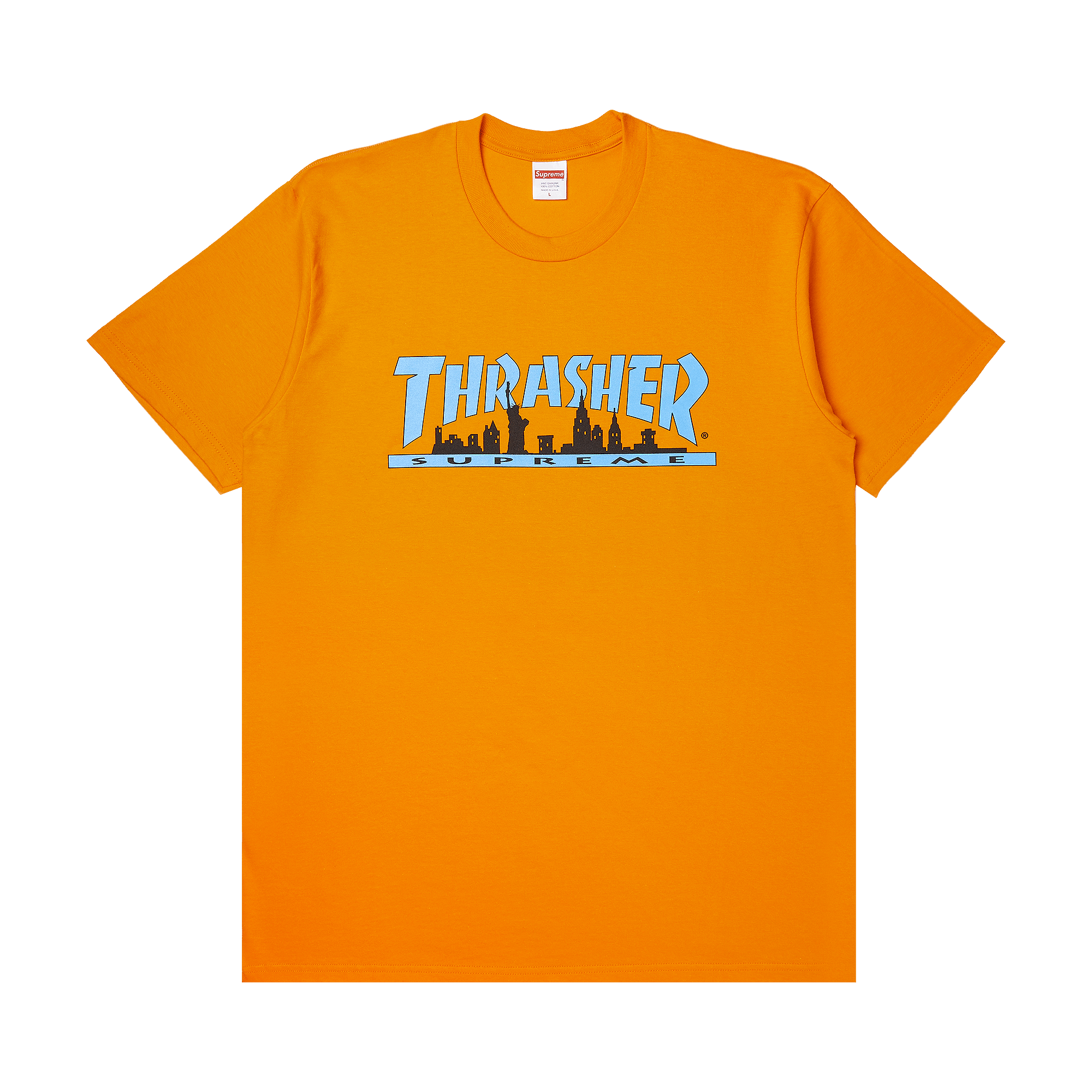 Supreme x Thrasher Skyline Tee 'Orange'