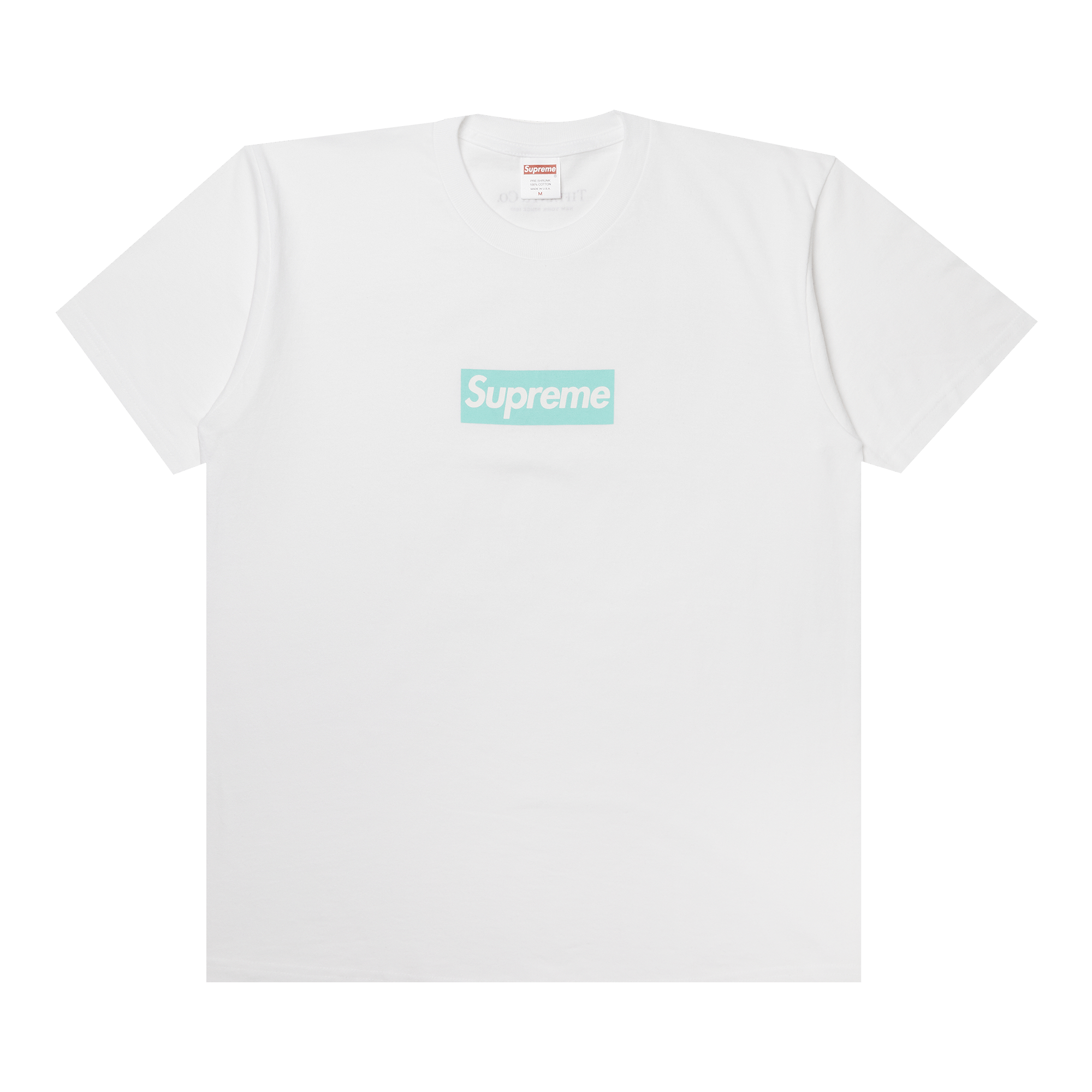 Supreme x Tiffany & Co. Box Logo Tee 'White'