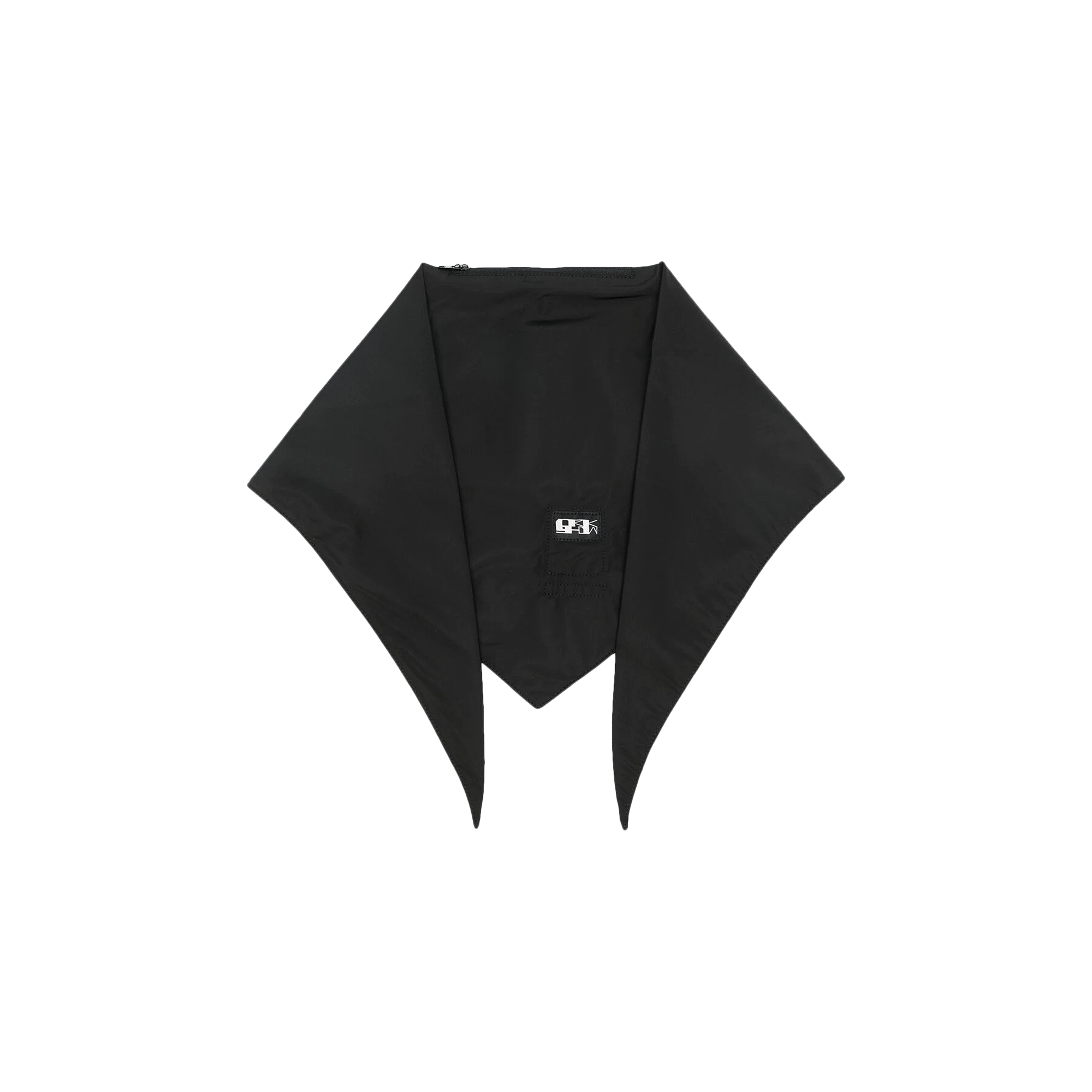 Rick Owens DRKSHDW Bandana Pouch Scarf 'Black'
