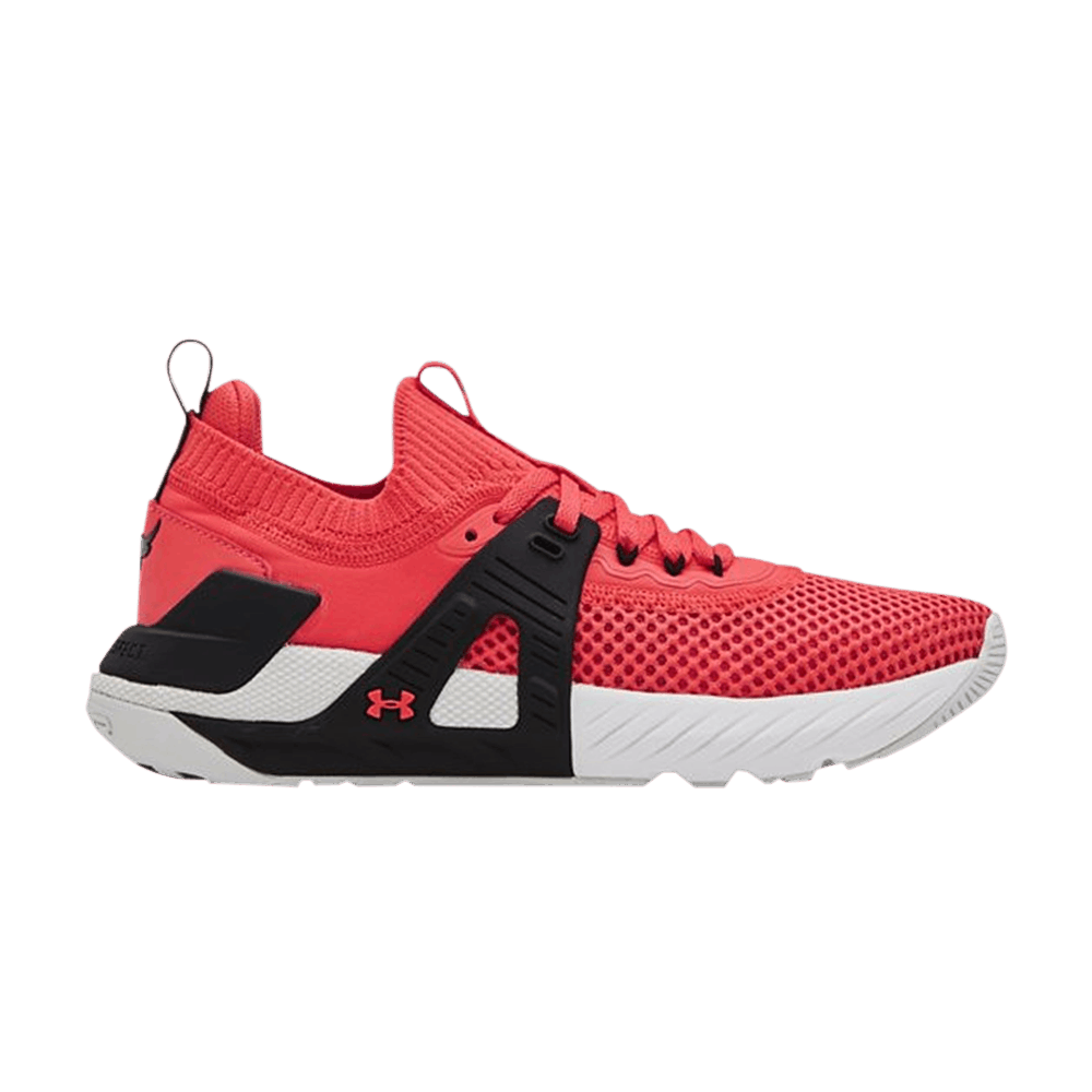 Pre-owned Under Armour Wmns Project Rock 4 'venom Red'