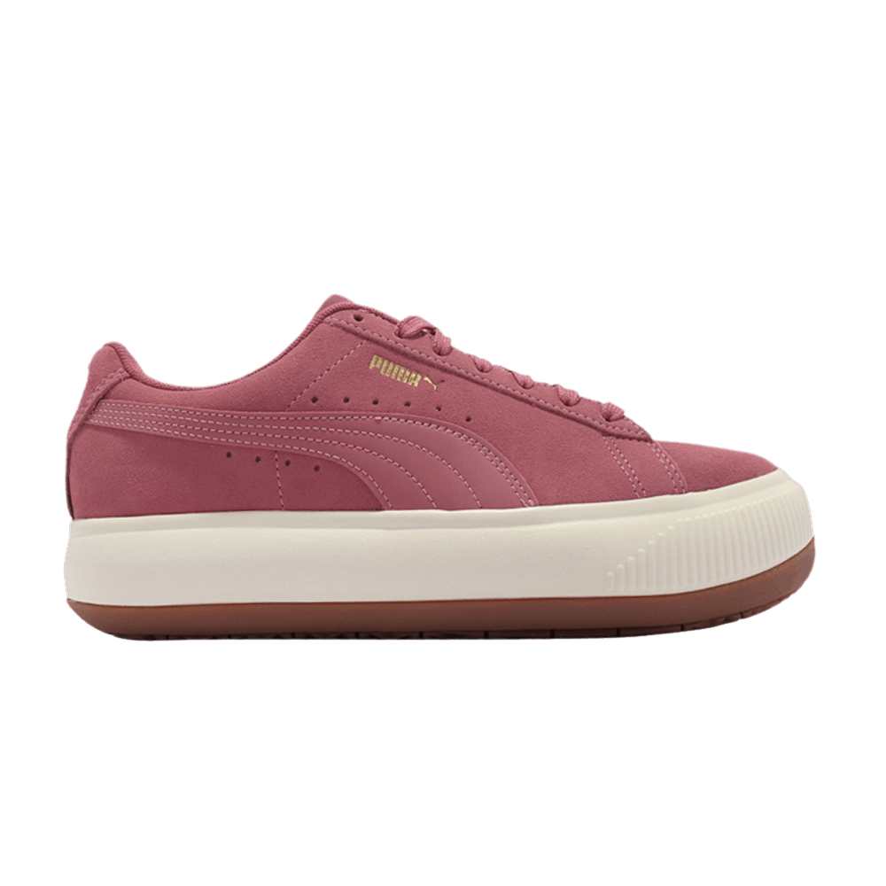Pre-owned Puma Wmns Suede Mayu 'mauvewood' In Pink