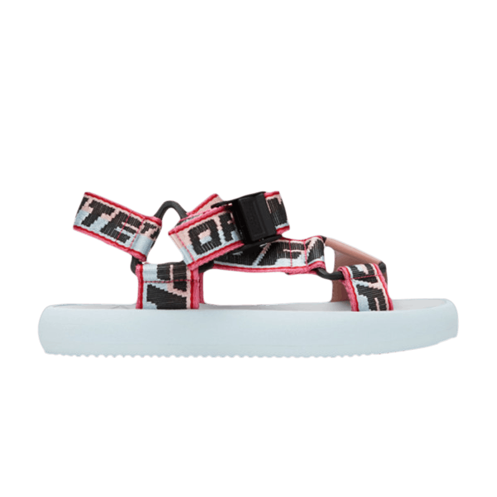 Off-White Wmns Trek Logo Strap Sandal 'Dusky Blue Pink'
