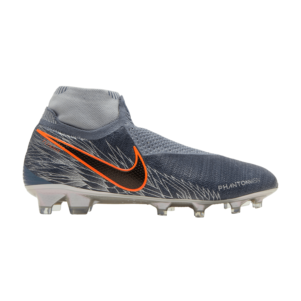 Nike Phantom Vision Elite DF FG 'Wolf Grey Armory Blue'