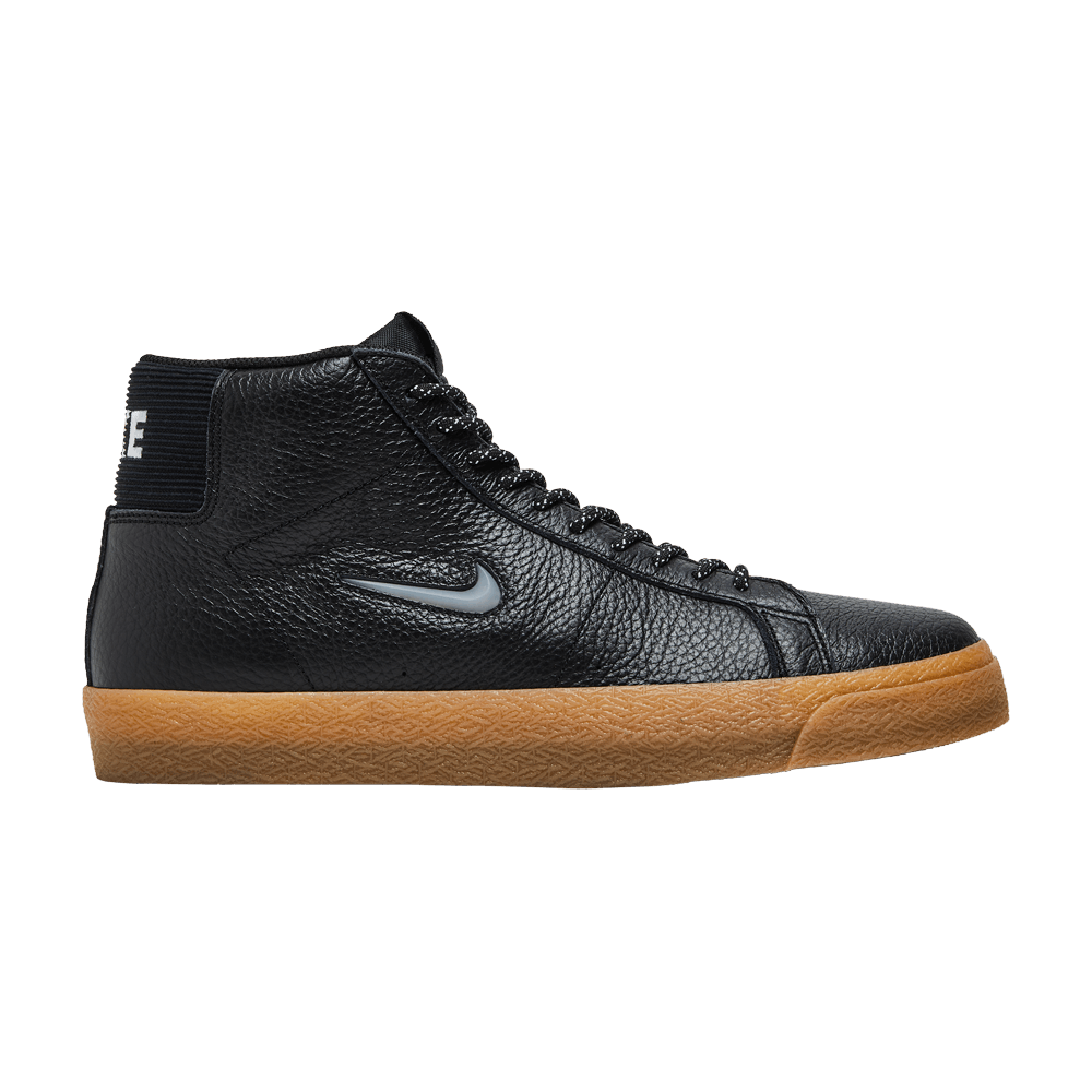 NIKE ZOOM BLAZER MID PREMIUM SB 'BLACK GUM JEWEL'