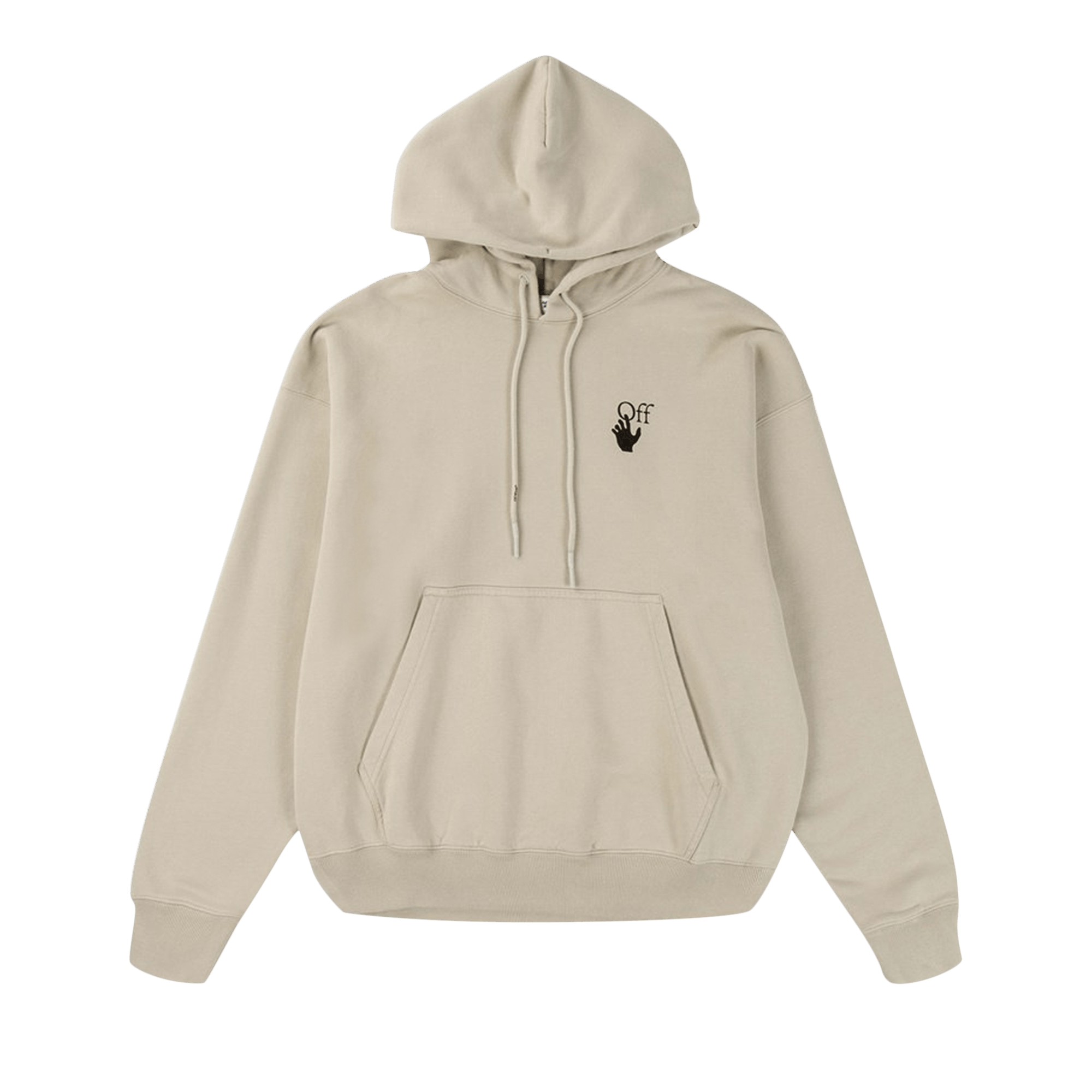Off-White Bubble Arrow Skate Hoodie 'Abbey Stone'